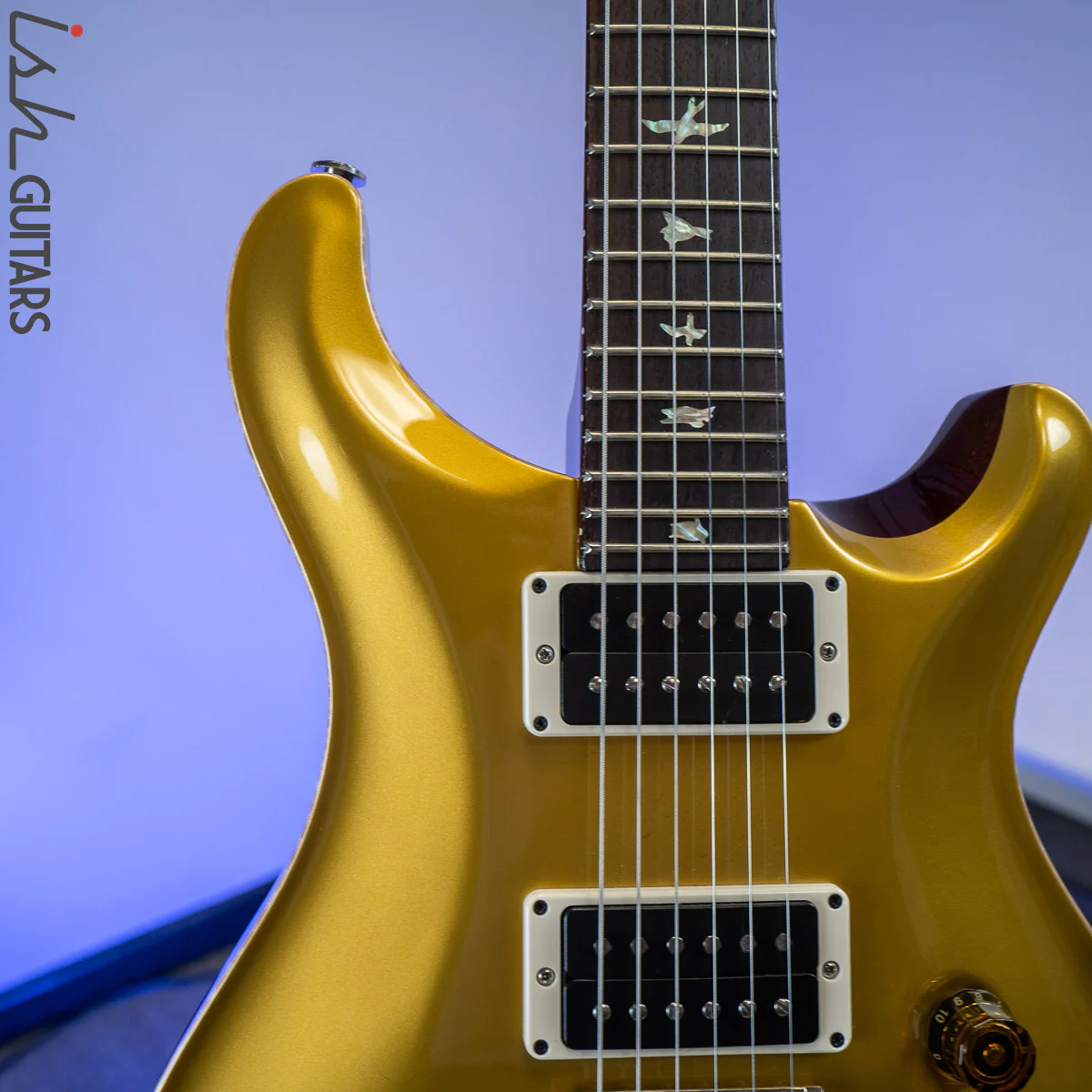 2019 PRS 35th Anniversary Custom 24 Gold Top Cherry Back - Image 3