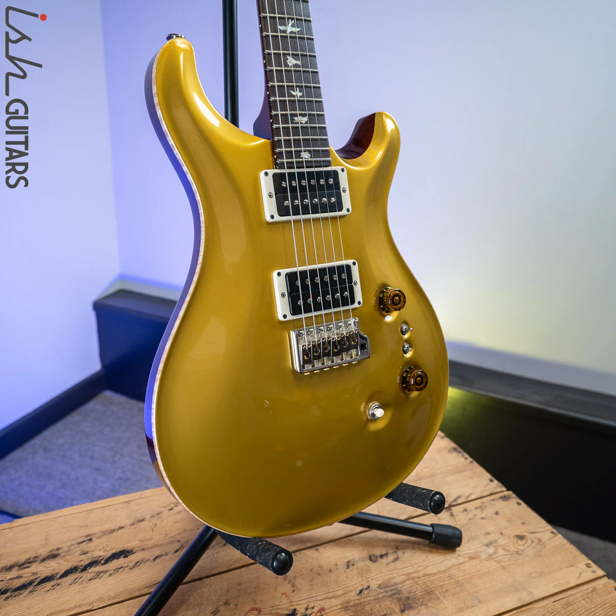 2019 PRS 35th Anniversary Custom 24 Gold Top Cherry Back - Image 5
