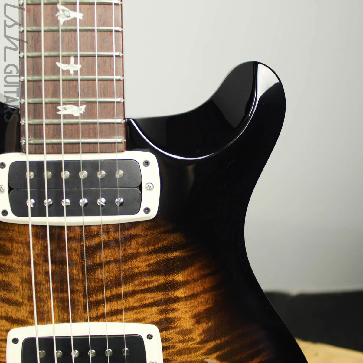 2019 PRS 408 Black Gold Burst - Image 5