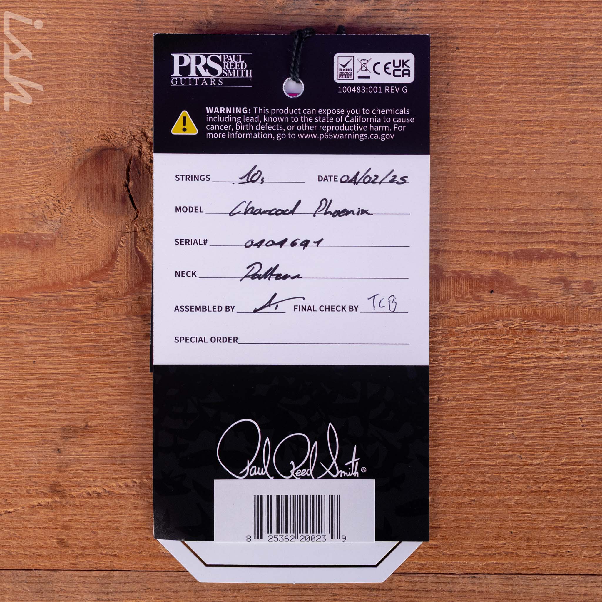 PRS 40th Anniversary Charcoal Phoenix Limited Edition - Image 15