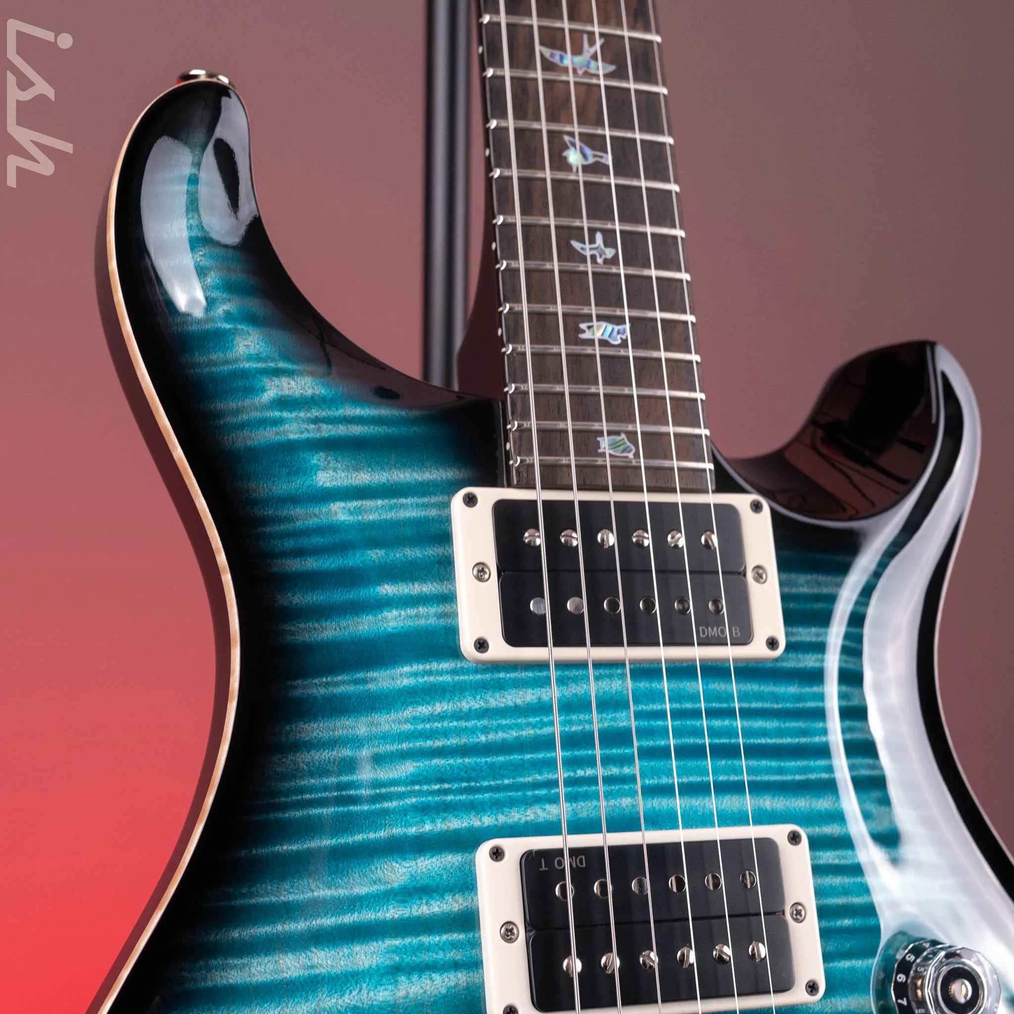 PRS 40th Anniversary Custom 24 Limited Edition Sub Zero Smokeburst - Image 4