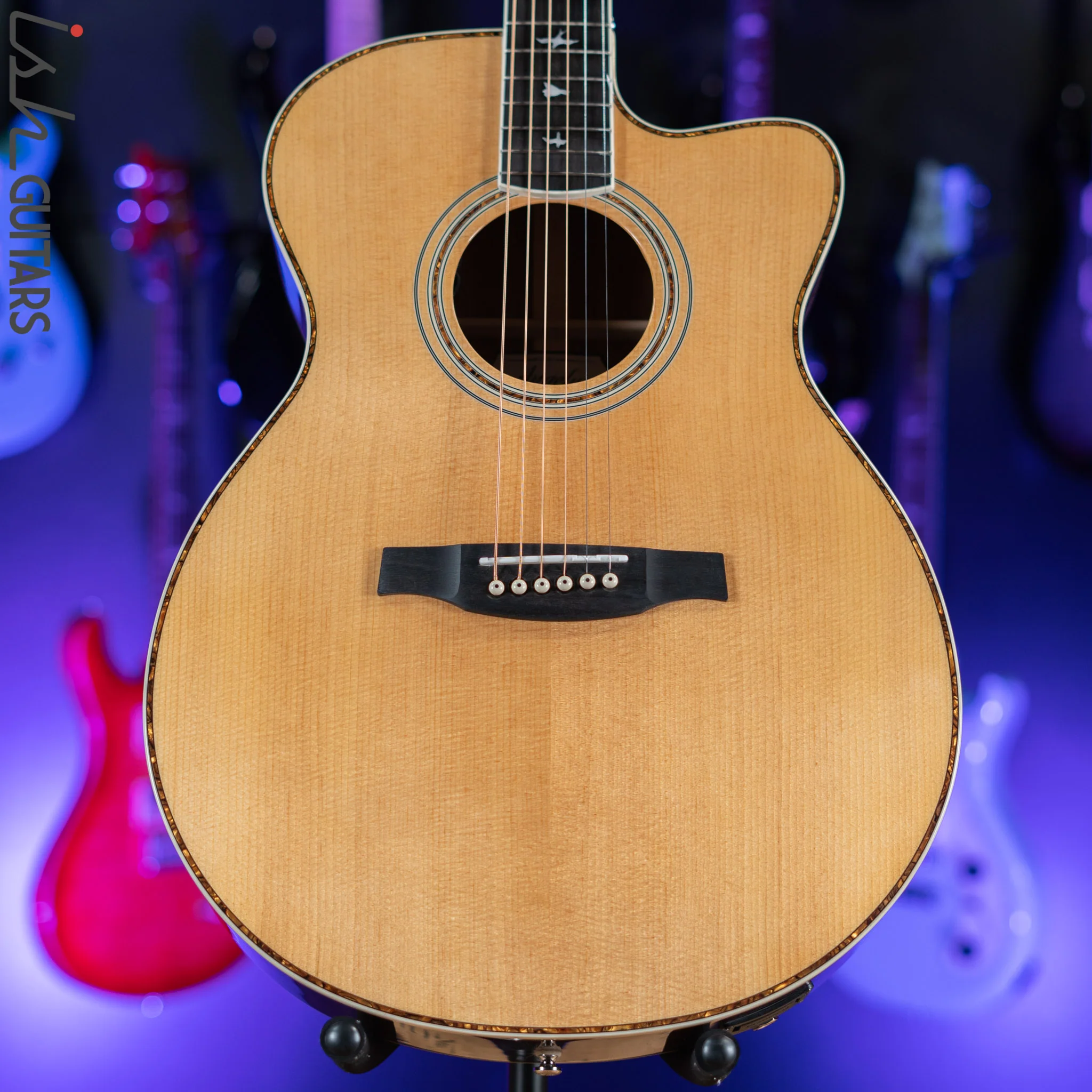 PRS SE Angelus A40E Acoustic Electric Guitar Natural - Image 2