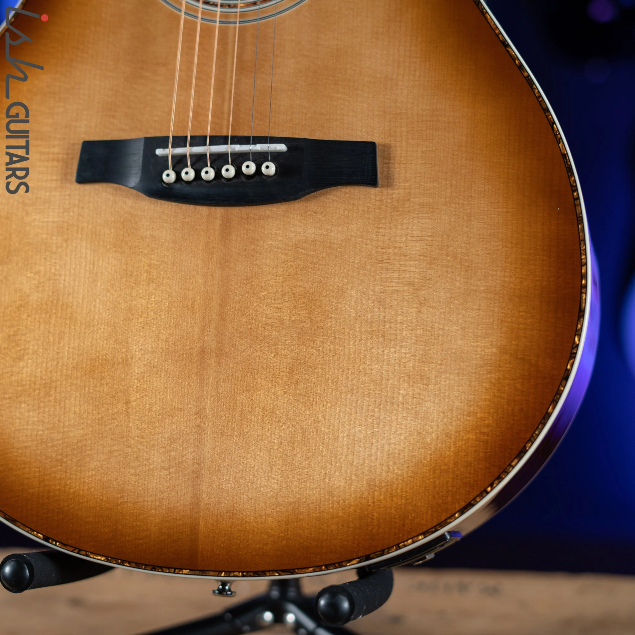 2021 PRS Angelus A40E Acoustic-Electric Guitar Tobacco Sunburst - Image 5