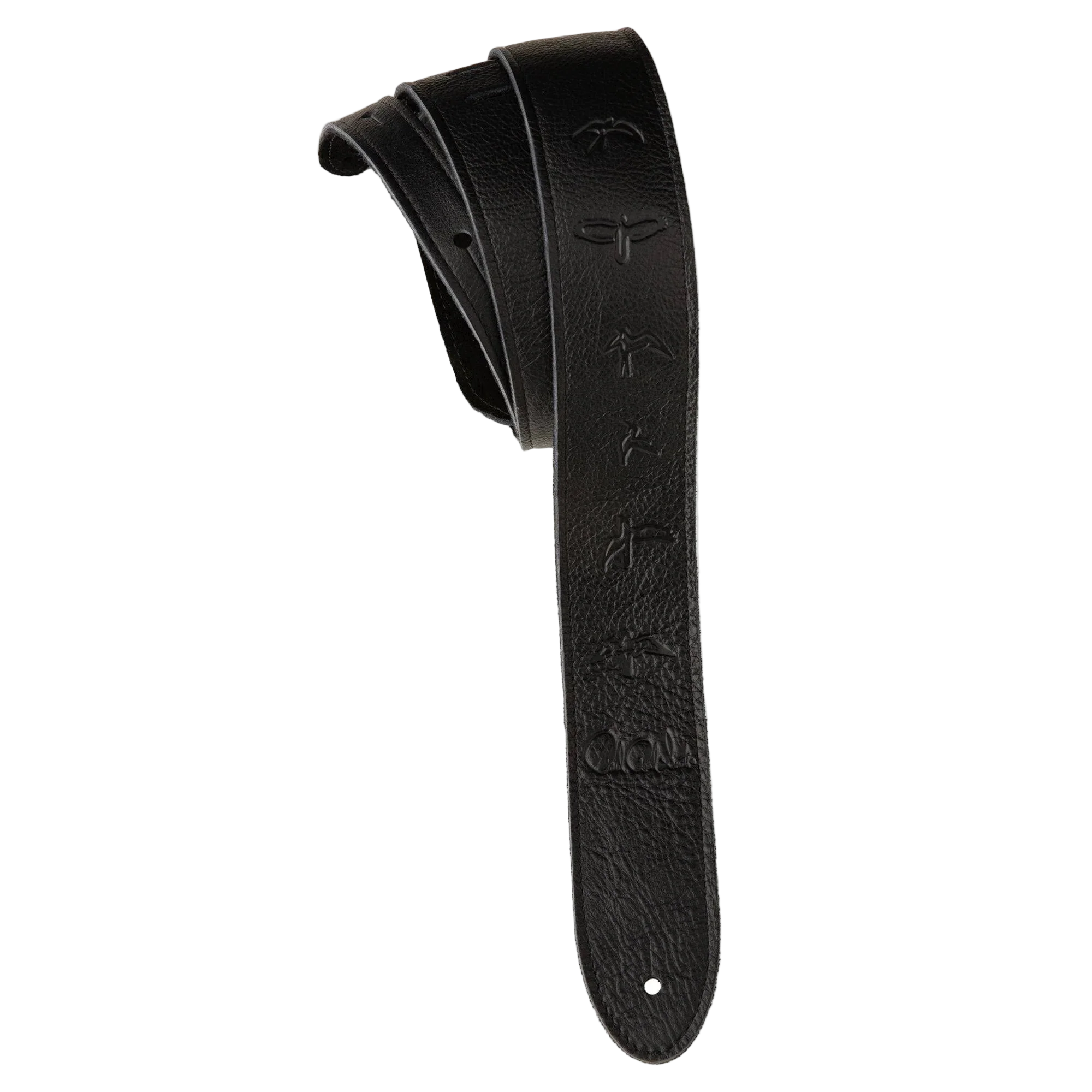 PRS Black Leather Birds Strap - Image 2