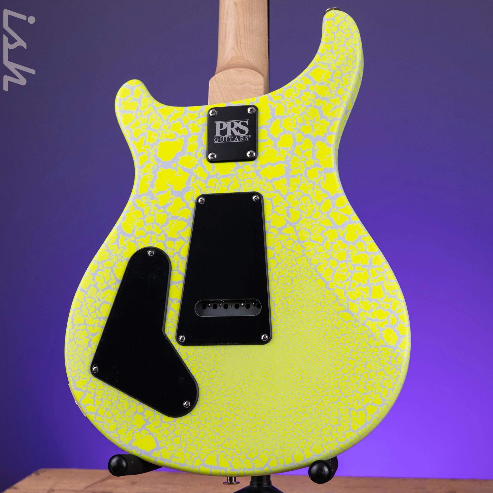 PRS CE 22 Neon Yellow Crackle Sprayer's Choice - Image 8