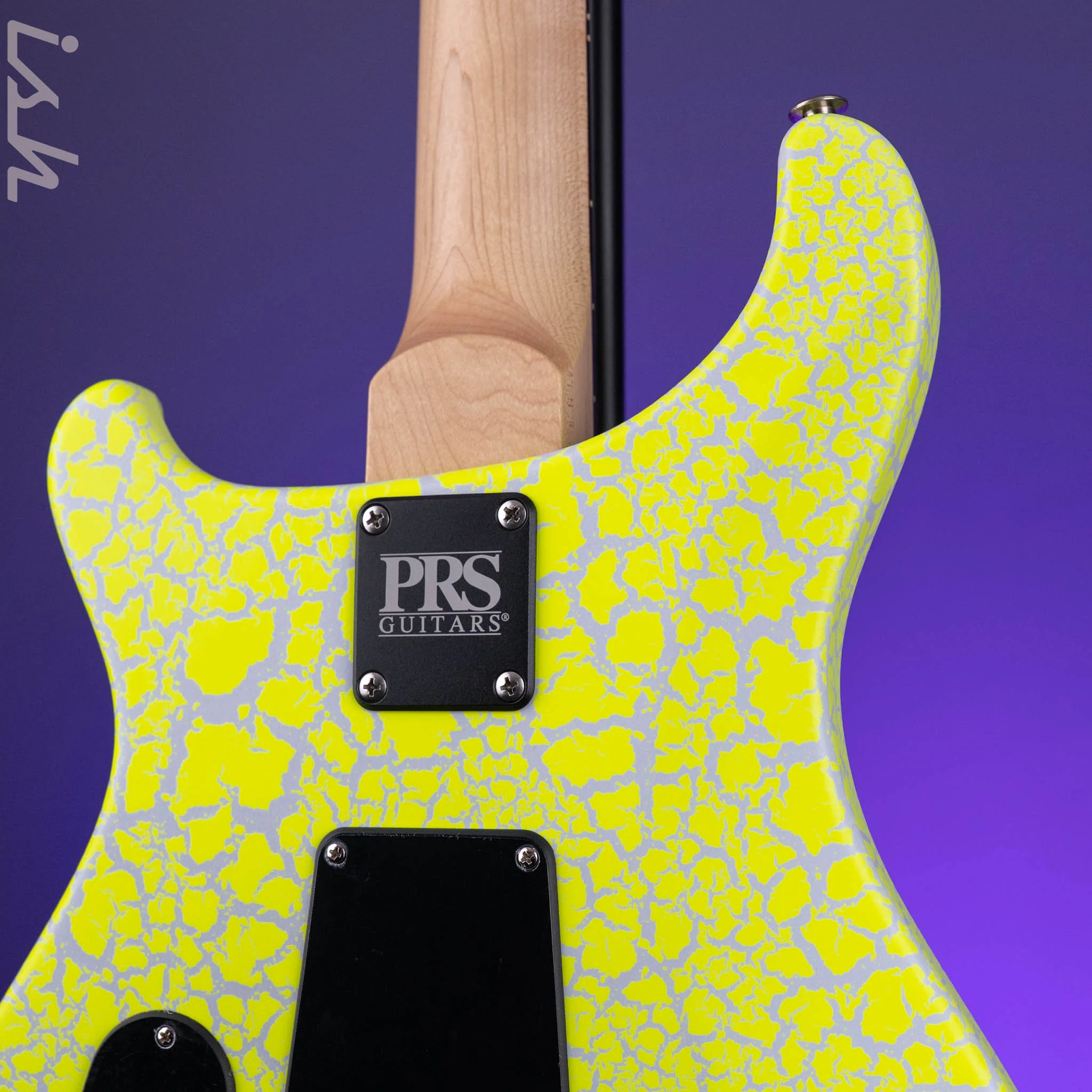 PRS CE 22 Neon Yellow Crackle Sprayer's Choice - Image 9