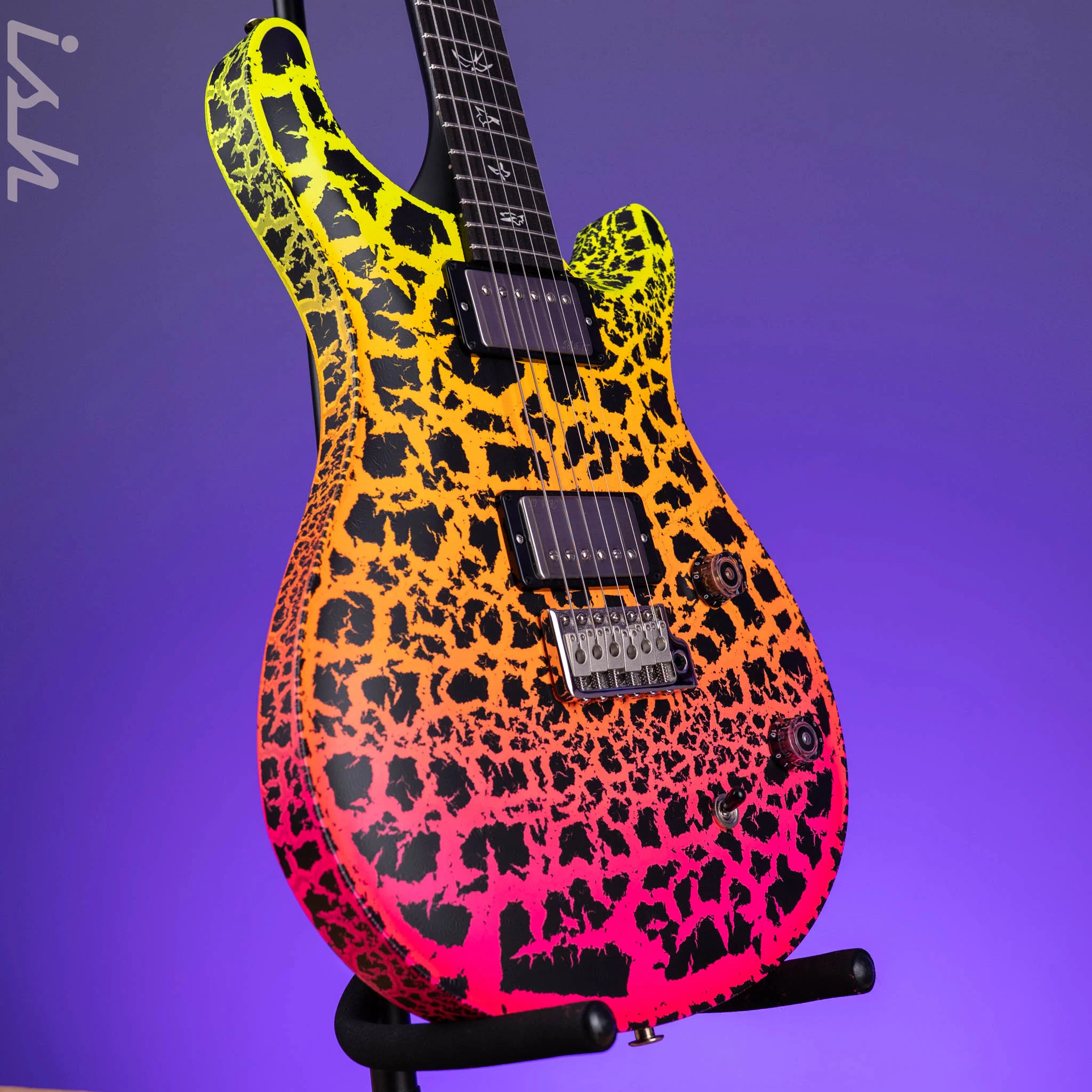 PRS CE 22 Sprayer’s Choice Sunset Candy Fade Crackle - Image 3