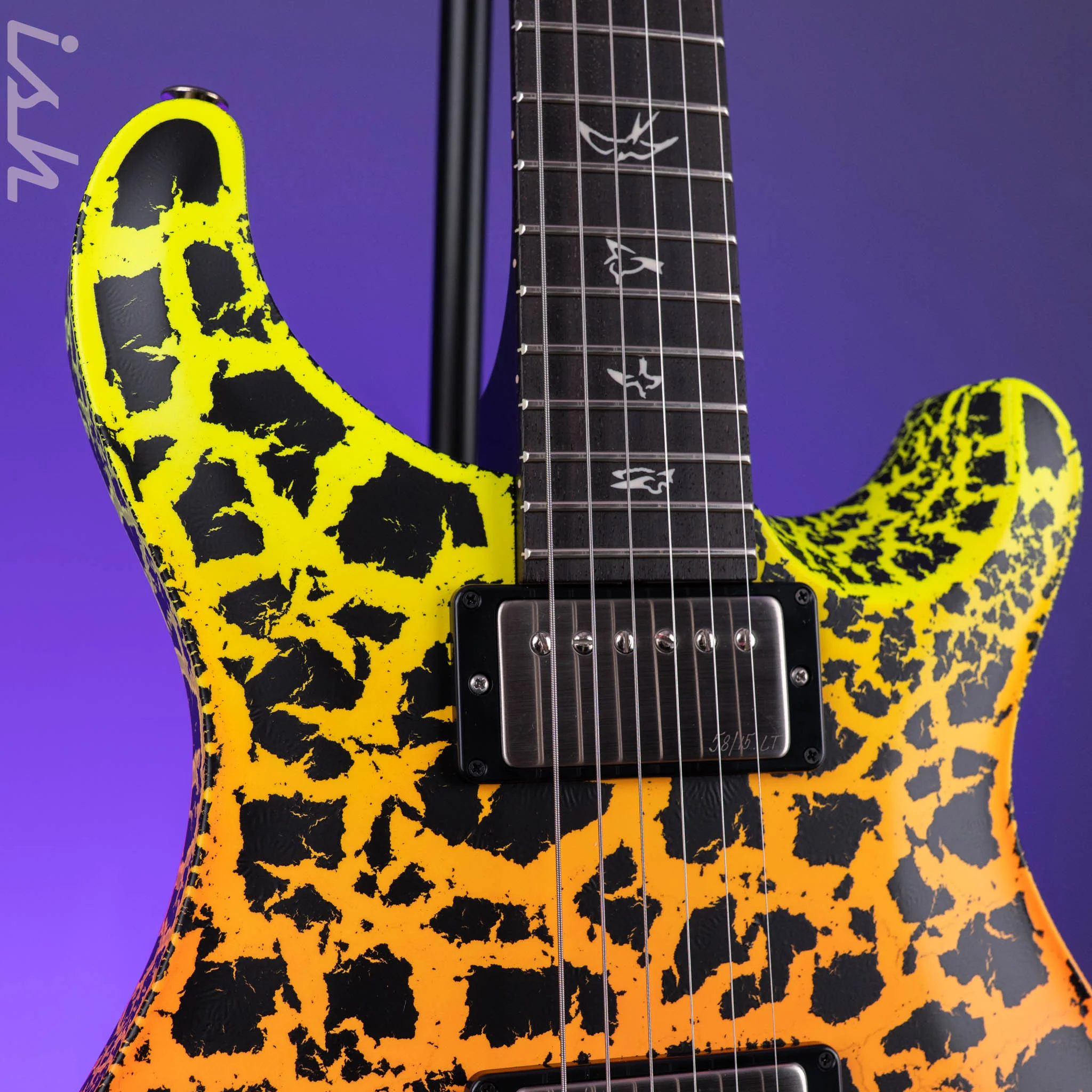 PRS CE 22 Sprayer’s Choice Sunset Candy Fade Crackle - Image 4