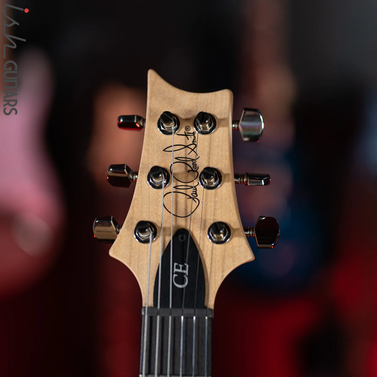 PRS CE 24 Charcoal Smoked Burst Electric Guitar - Image 6