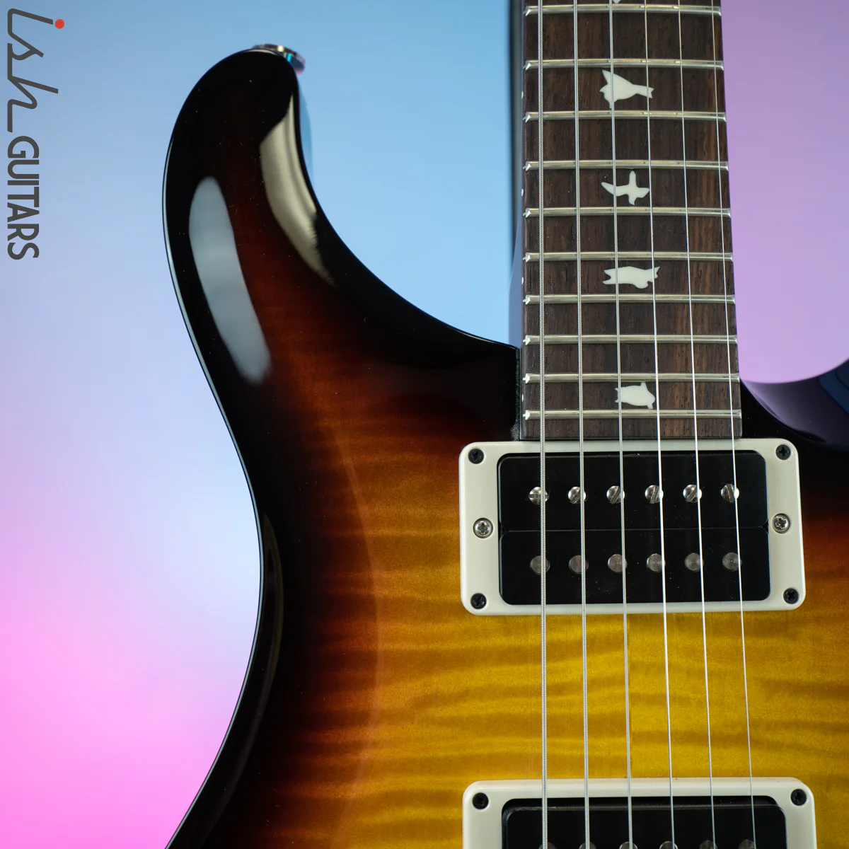 PRS CE 24 Custom Tri-Color Sunburst Wrap - Image 3