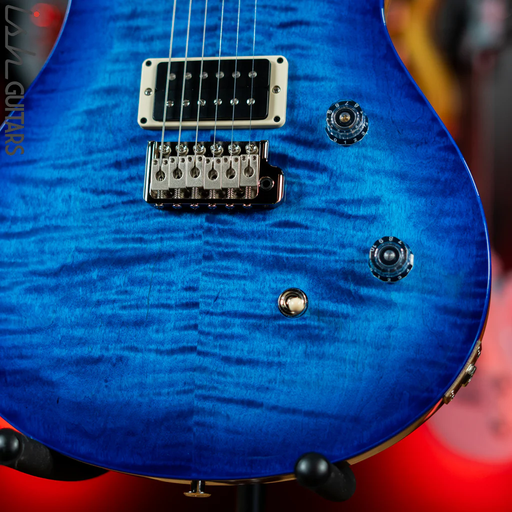PRS CE 24 Electric Guitar Aquamarine w/ Natural Back - Image 3