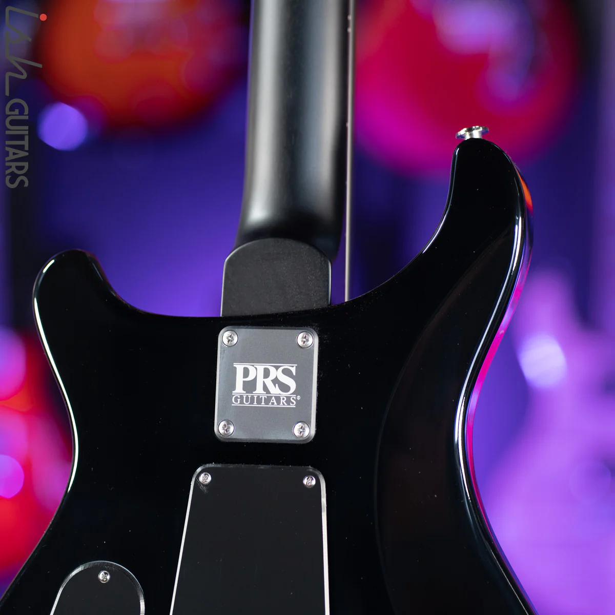 2021 PRS CE 24 Semi-Hollow Electric Guitar Black - Image 9