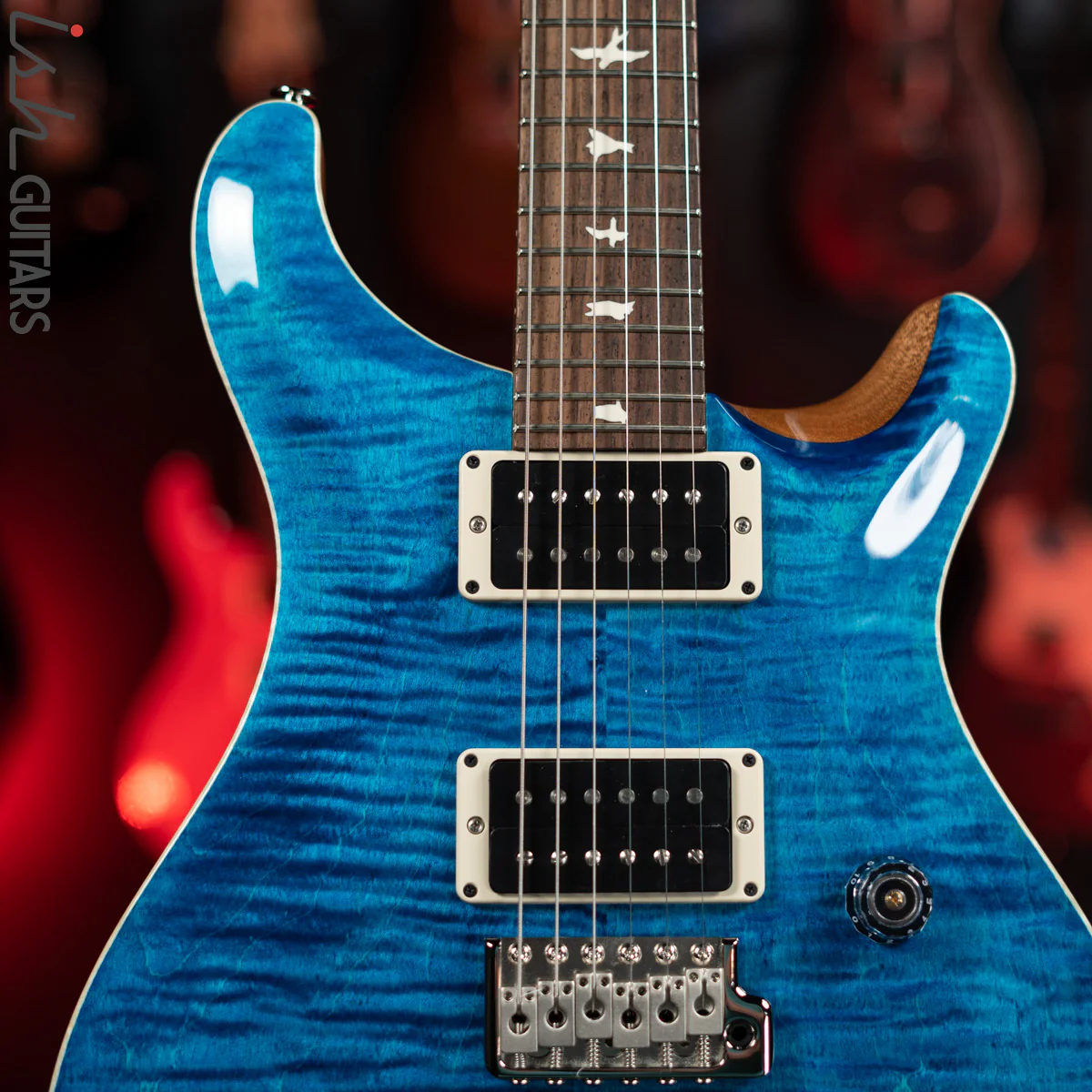 PRS CE 24 Electric Guitar Blue Matteo - Image 3