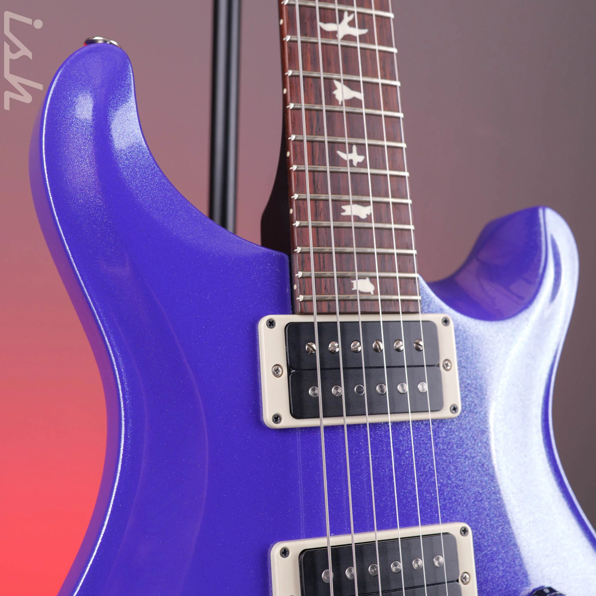 PRS CE 24 Electric Guitar Custom Metallic Purple - Image 4
