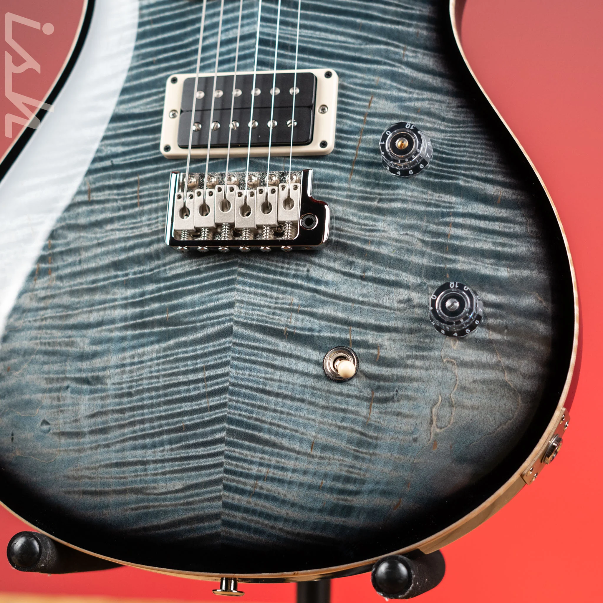 PRS CE 24 Electric Guitar Faded Blue Smokeburst - Image 4