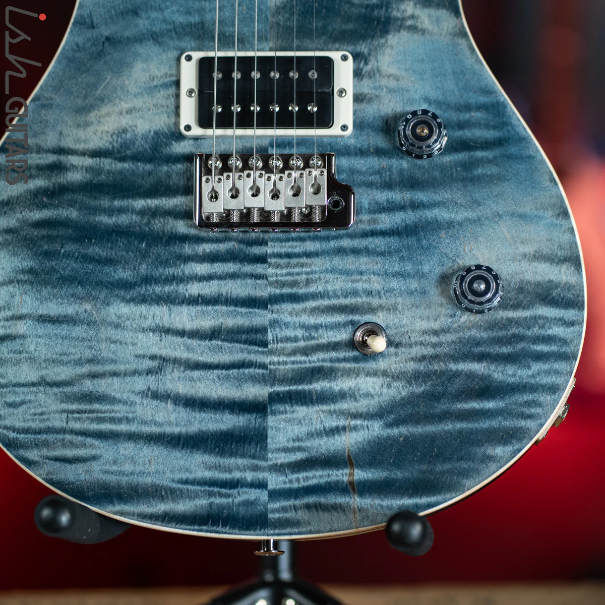 PRS CE 24 Faded Whale Blue Electric Guitar - Image 4
