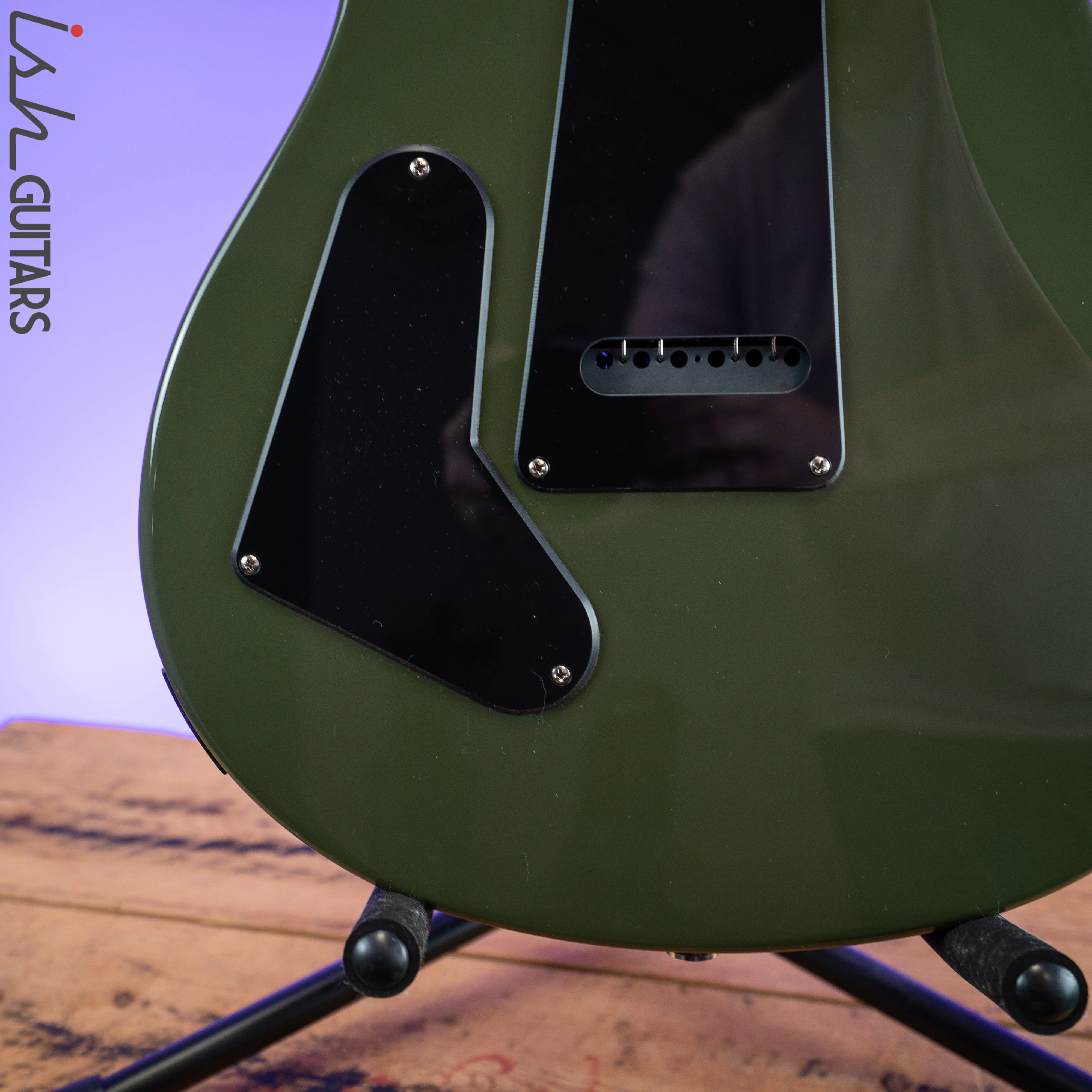 PRS CE 24 Opaque Olive Green - Image 11