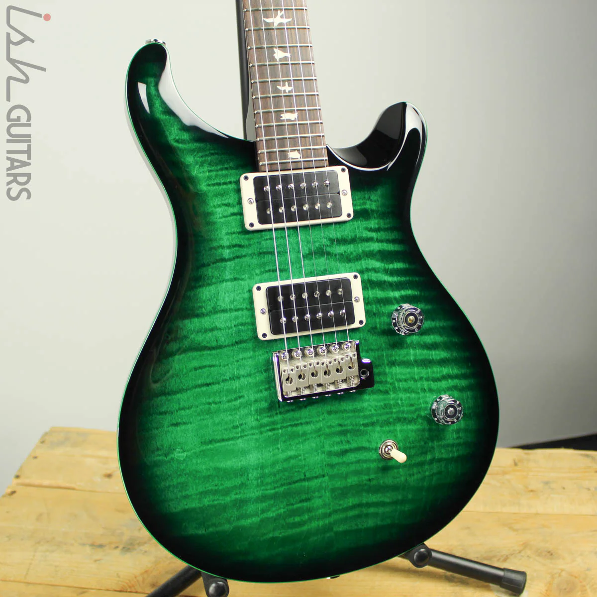 2019 PRS CE 24 Satin Neck Teal Smokeburst
