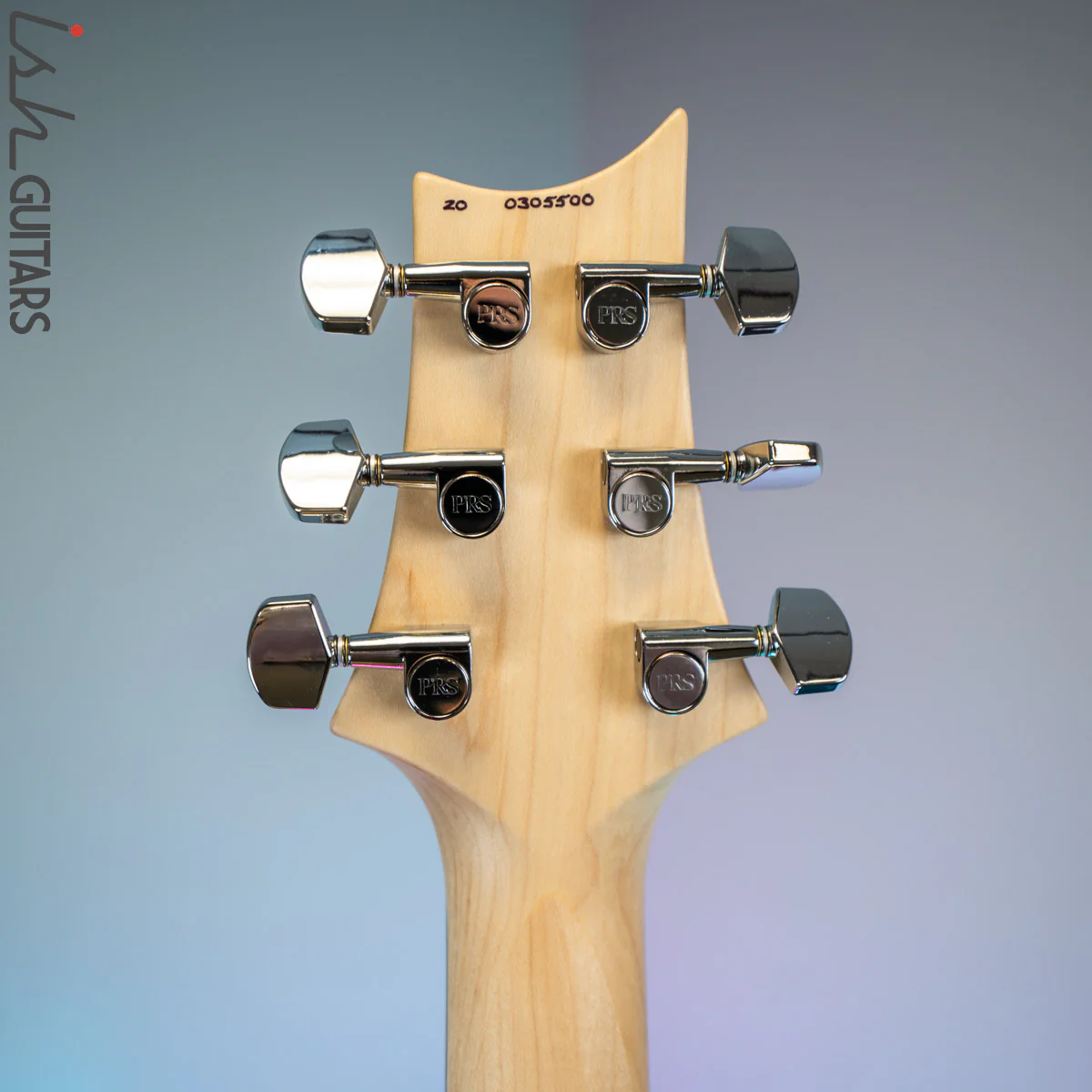 PRS CE 24 Satin Nitro 57/08 Ebony Fretboard Powder Blue - Image 11