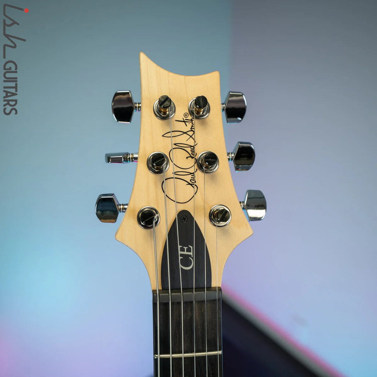 PRS CE 24 Satin Nitro 57/08 Ebony Fretboard Powder Blue - Image 6