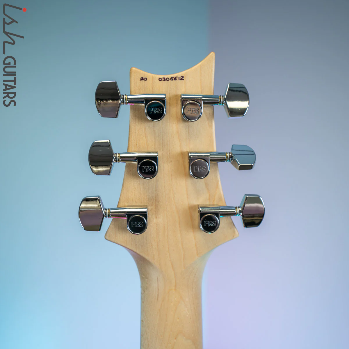 PRS CE 24 Satin Nitro 57/08 Ebony Fretboard Powder Blue - Image 11