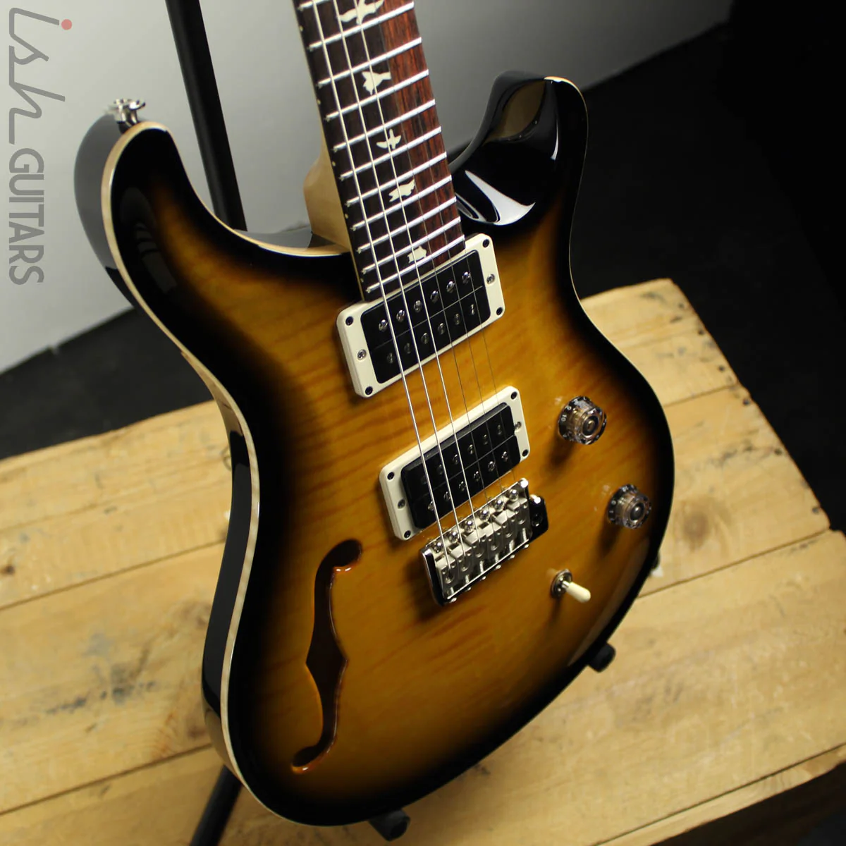 PRS CE 24 Semi-Hollow Vintage Smokeburst - Image 8