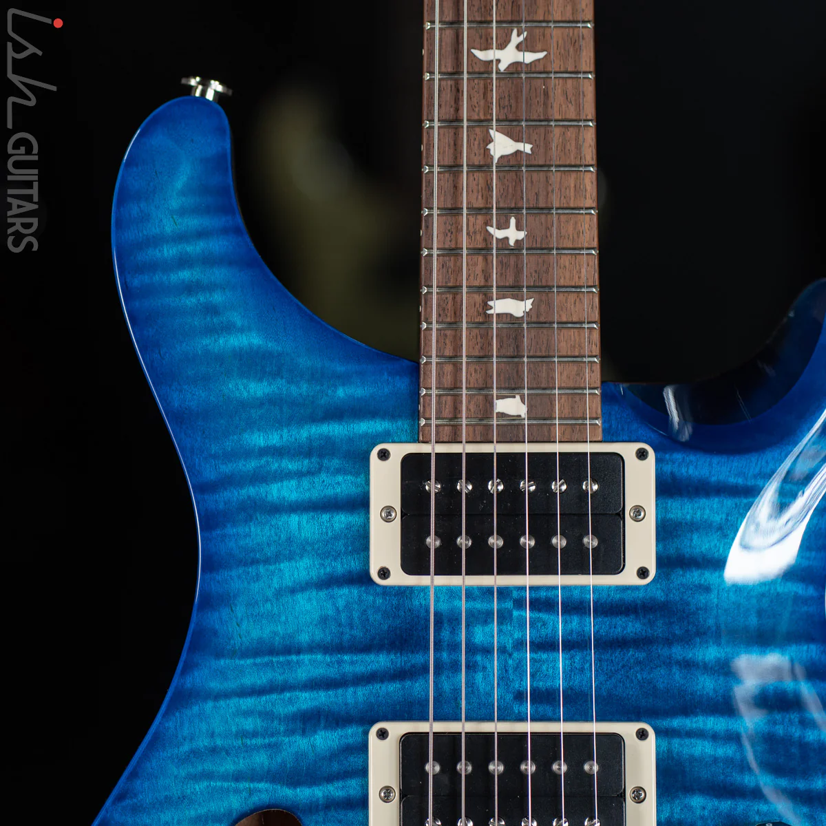 PRS CE 24 Semi-Hollow Blue Matteo Wrap - Image 3