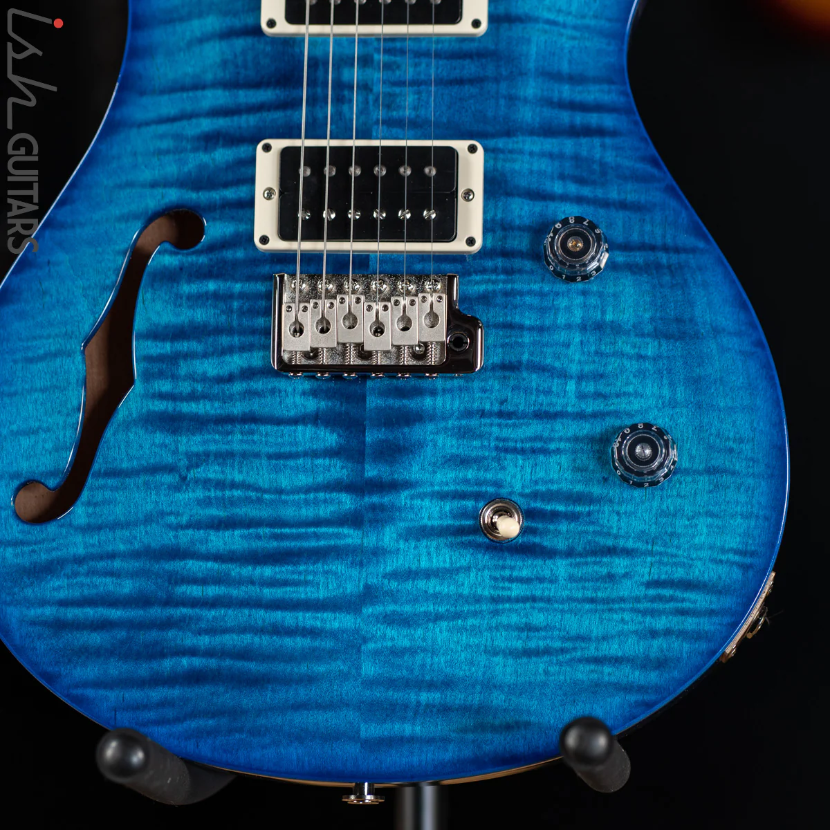 PRS CE 24 Semi-Hollow Blue Matteo Wrap - Image 4