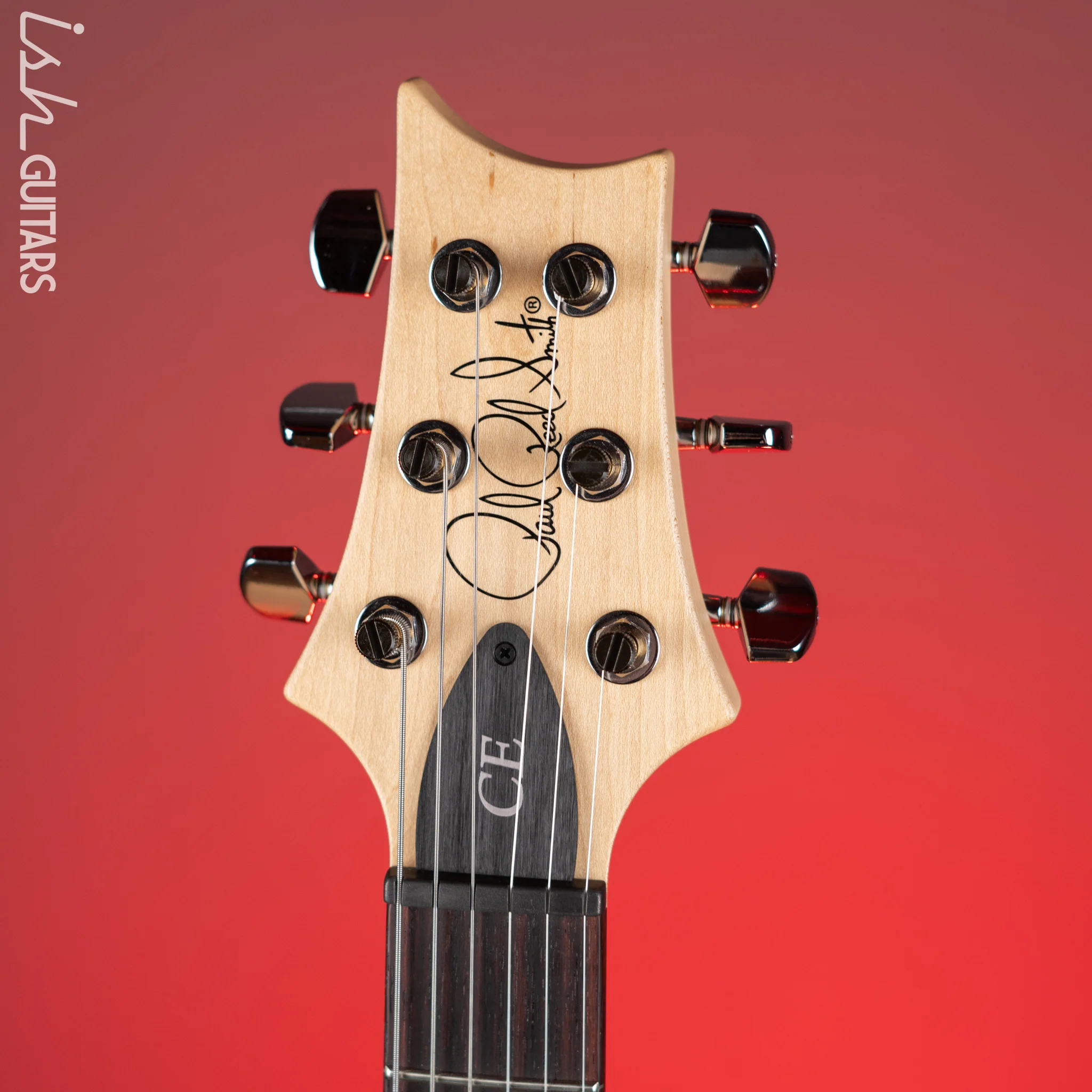 PRS CE 24 Semi-Hollow Electric Guitar Faded Blue Smokeburst - Image 5