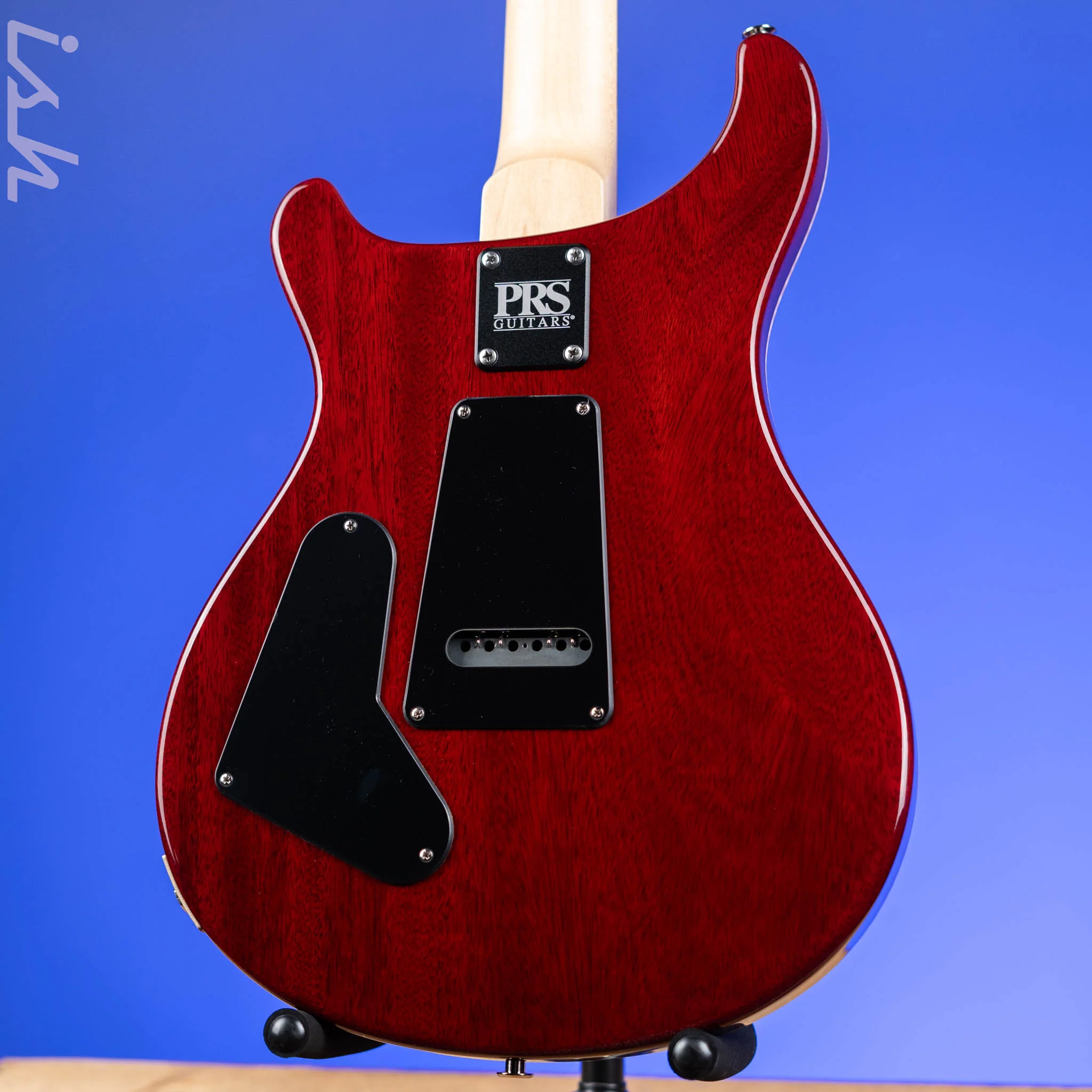 PRS CE 24 Semi-Hollow Electric Guitar Fire Red Burst - Image 7