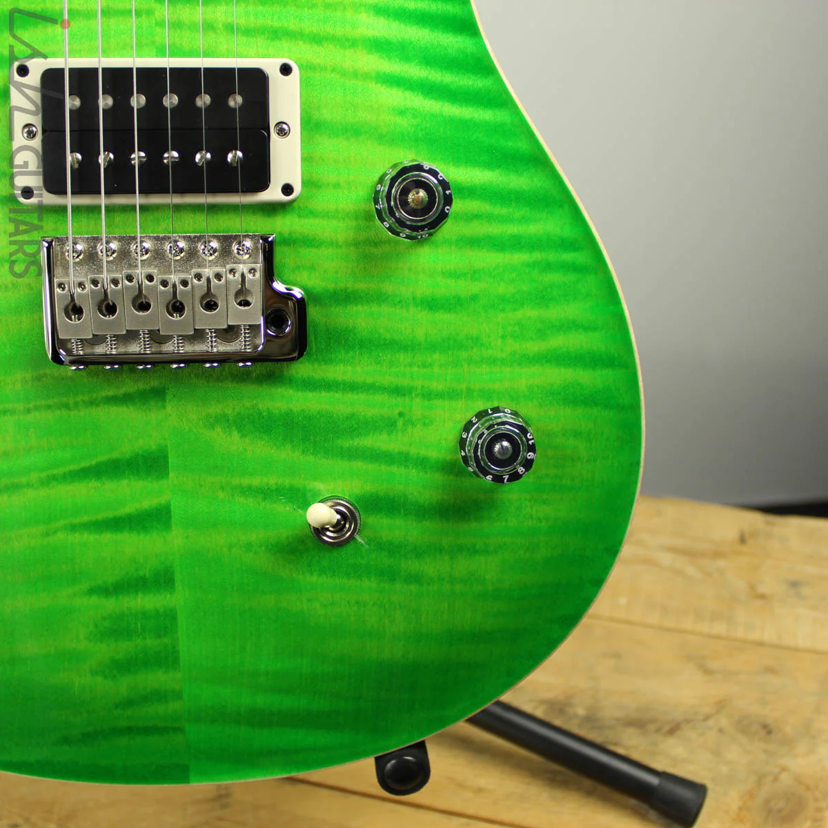 2019 PRS CE 24 Semi-Hollow Eriza Verde Custom Color Painted Neck - Image 3