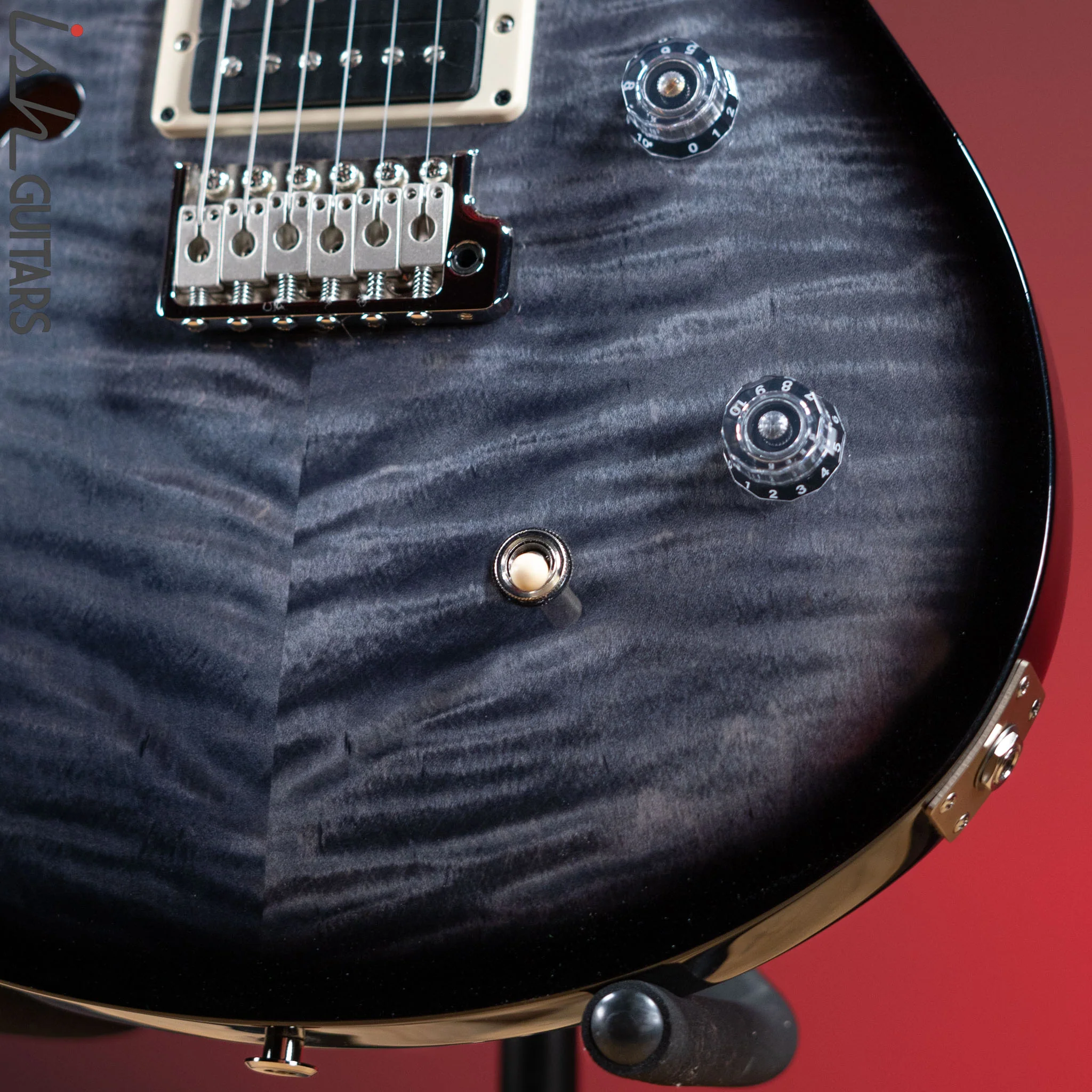 PRS CE 24 Semi-Hollow Faded Whale Blue Smokewrap - Image 4