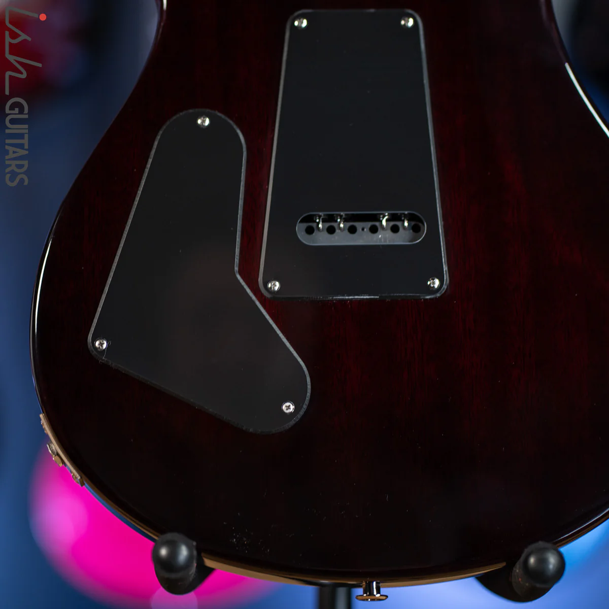 PRS CE 24 Semi-Hollow Fire Red Burst Smokewrap - Image 10