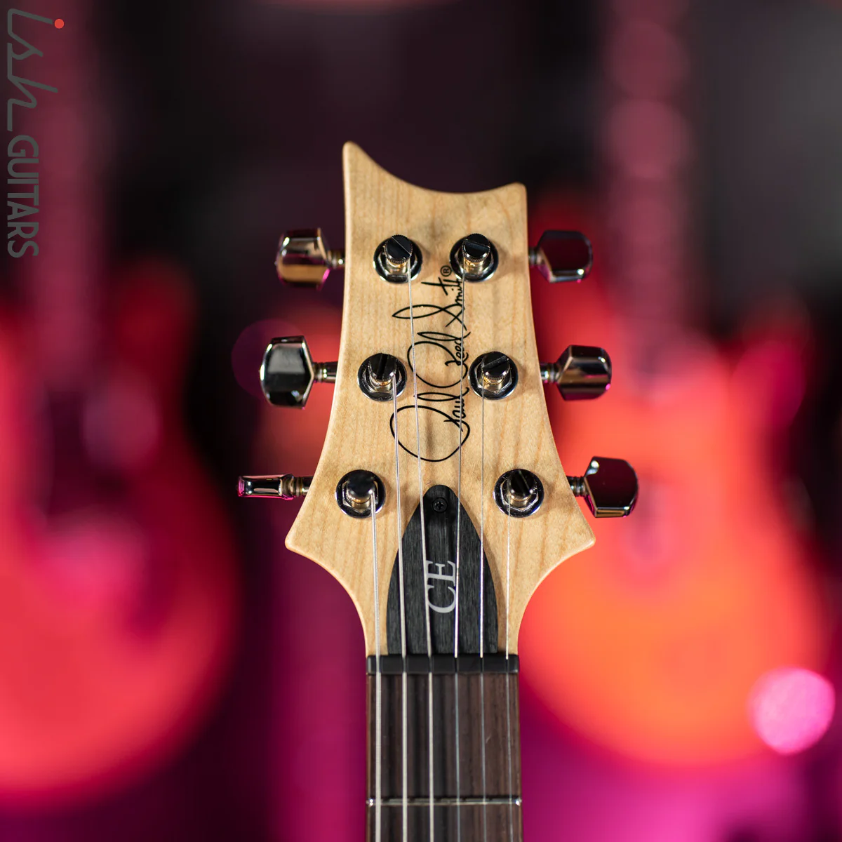 PRS CE 24 Semi-Hollow Whale Blue Smokewrap - Image 6