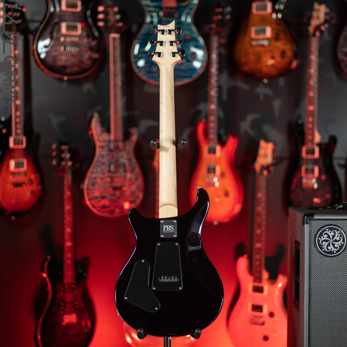 PRS CE 24 Semi-Hollow Whale Blue Smokewrap - Image 7