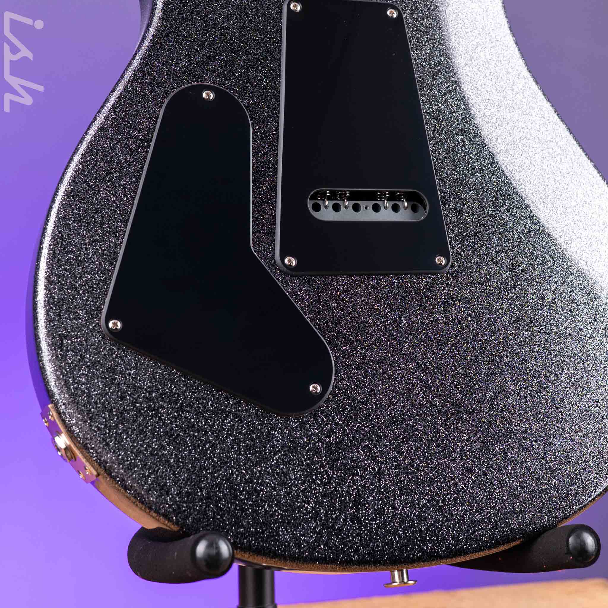 PRS CE 24 Silver Holoflake Sprayer's Choice w/ Black Satin Neck - Image 11