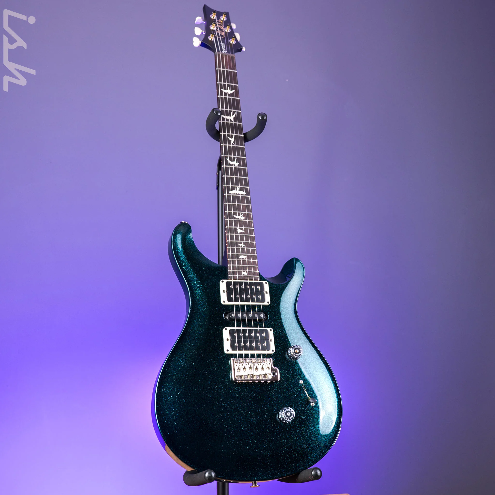 PRS CE 24 Special Black Blue Hollowflake Sprayer's Choice - Image 2