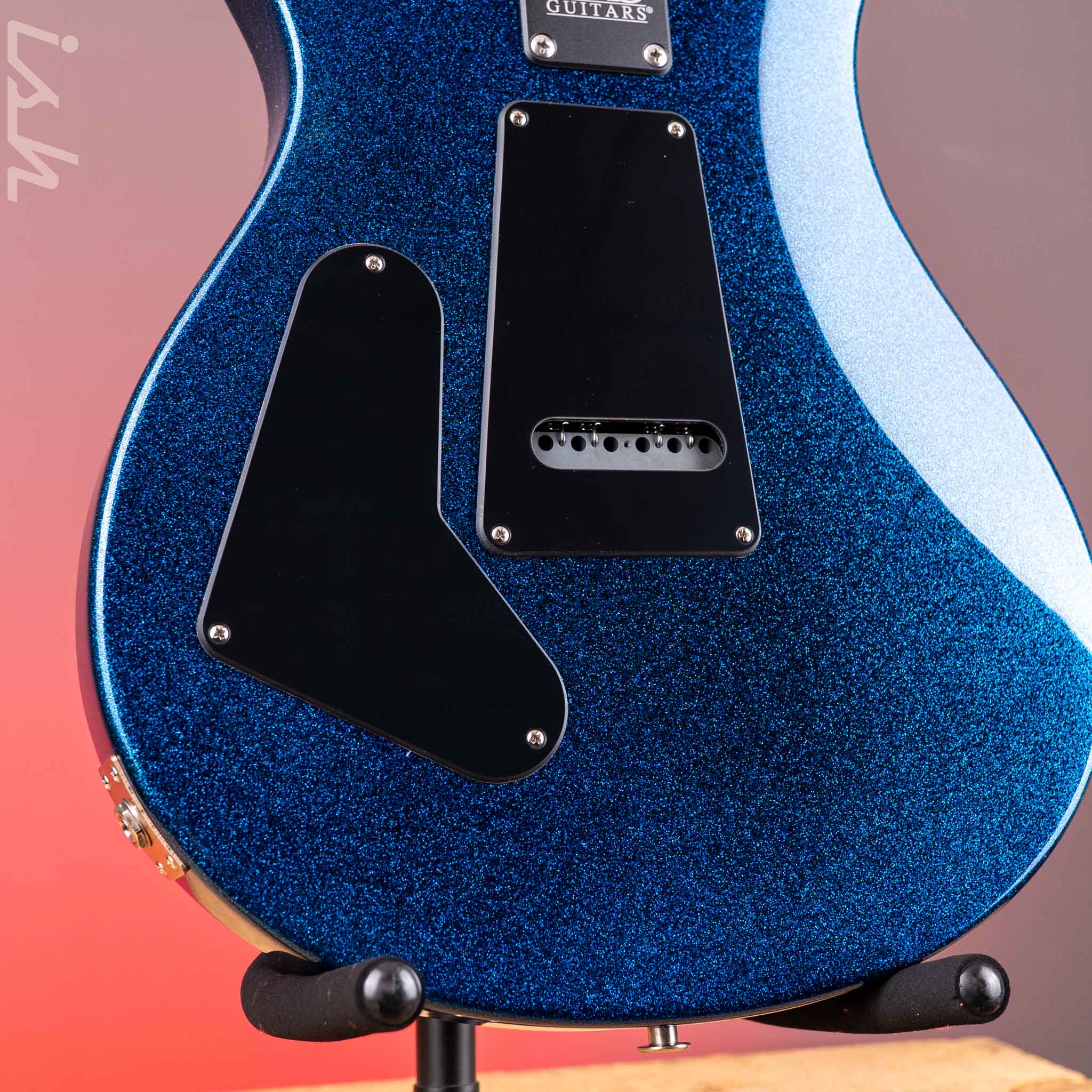PRS CE 24 Special Blue Burst Holoflake Sprayer's Choice w/ Black Satin Neck - Image 11