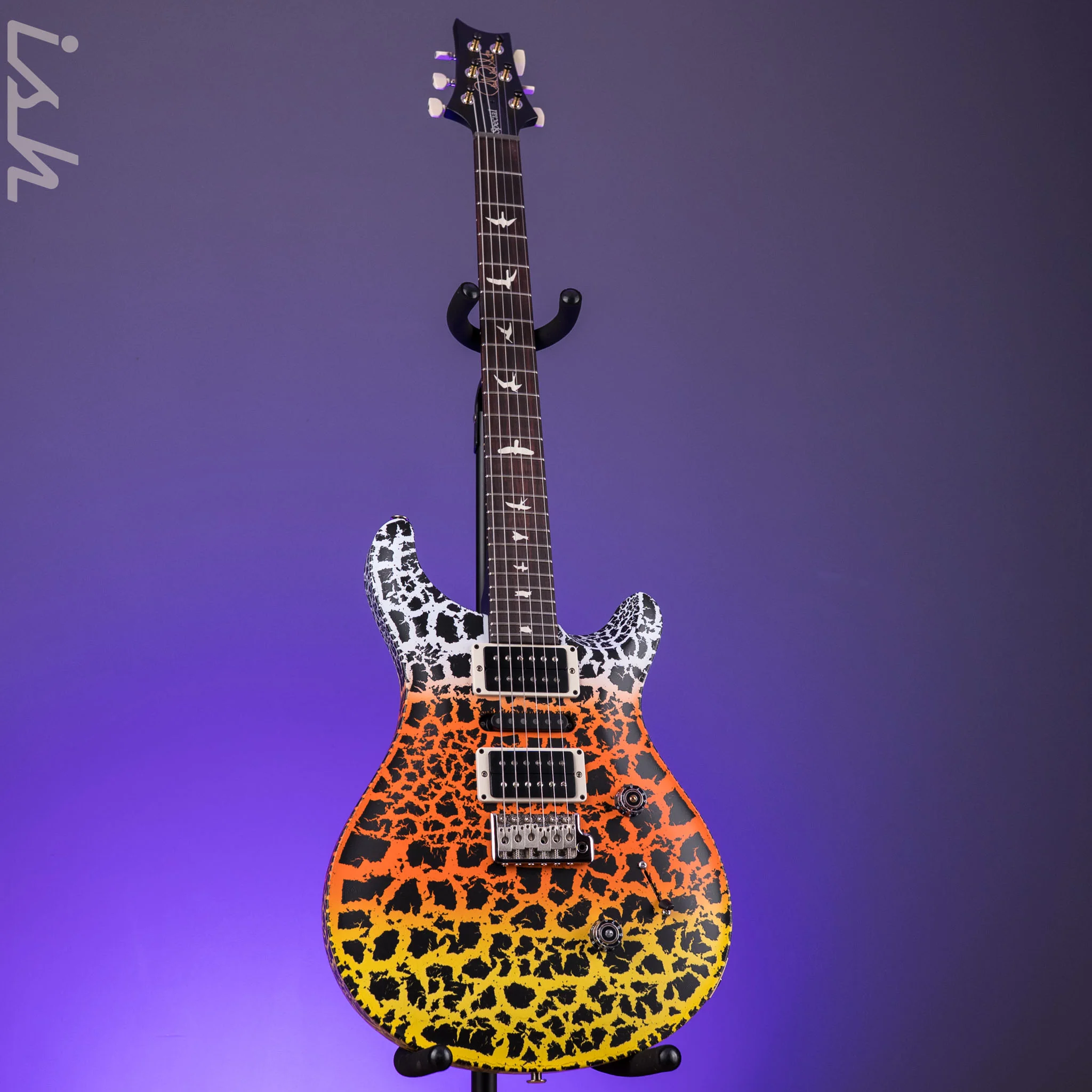 PRS CE 24 Special Candy Corn Crackle w/ Black Satin Neck - Image 2