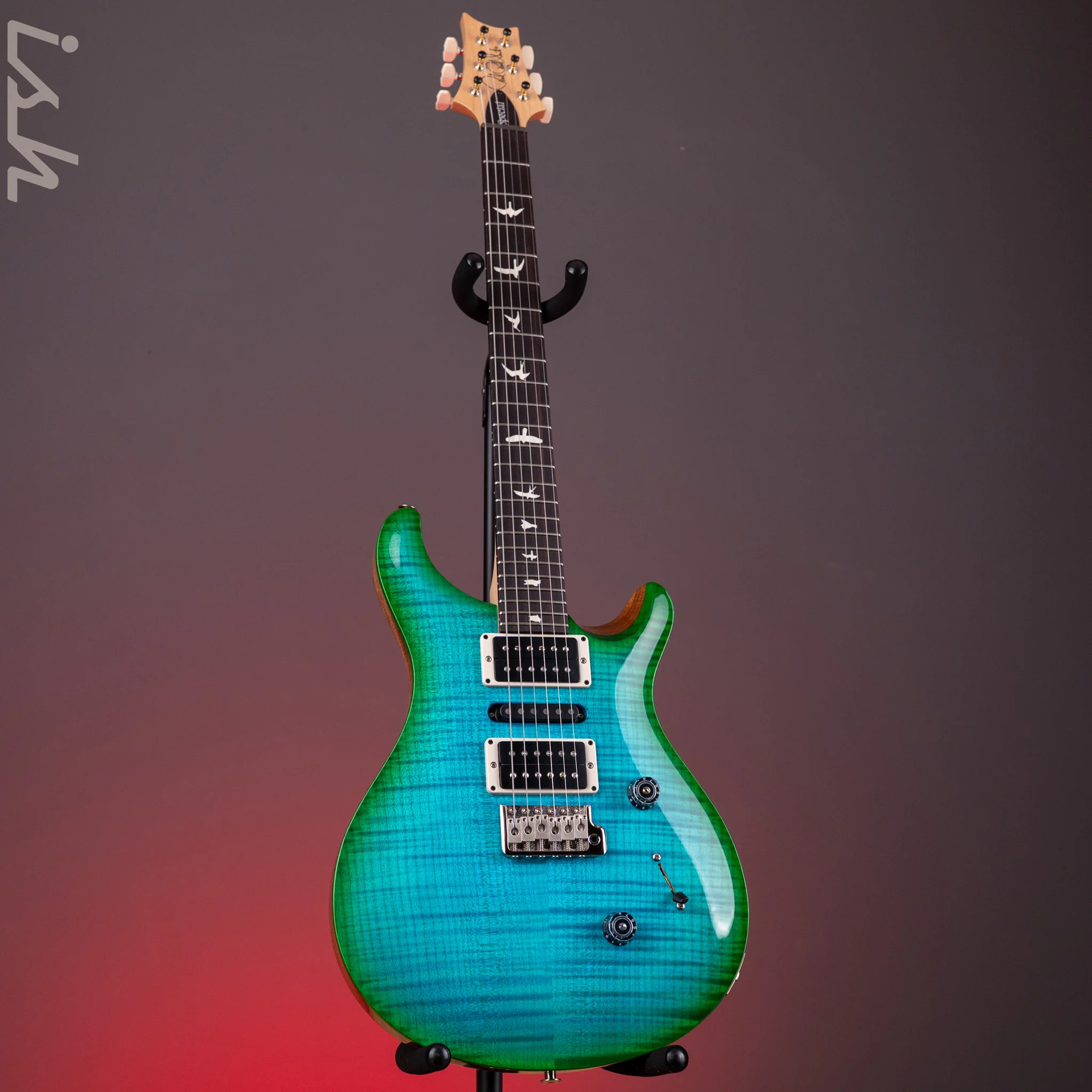 PRS CE 24 Special Carroll Blue Green Burst Custom Color - Image 2