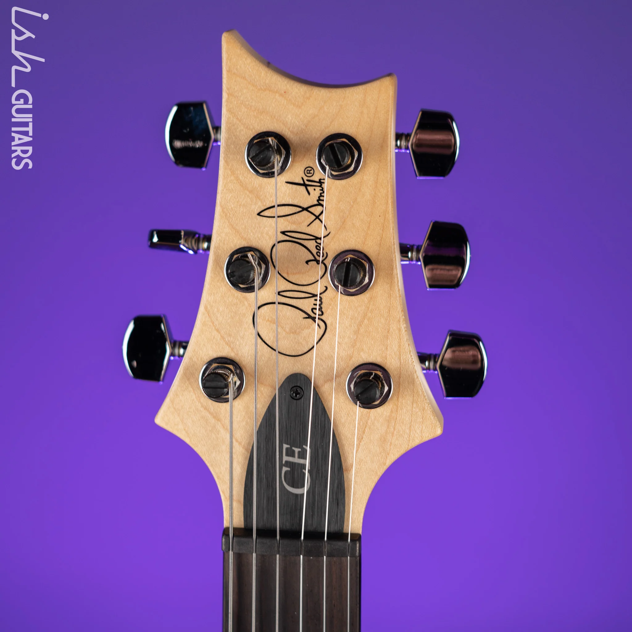 PRS CE 24 Standard Satin Nitro Electric Guitar Natural Demo - Image 5