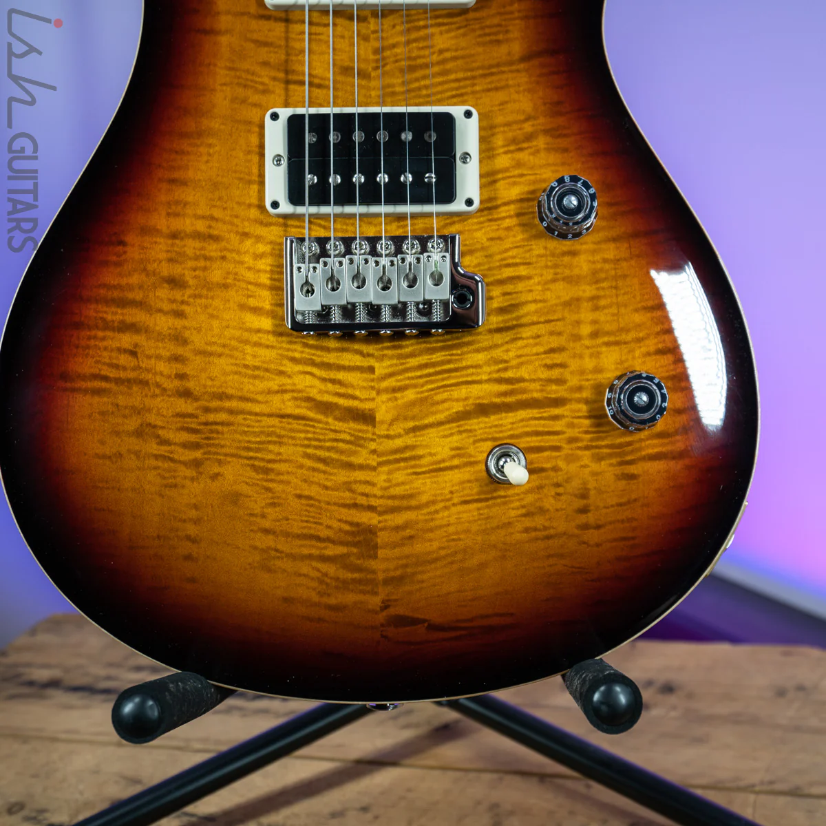 2020 PRS CE 24 Tri Color Sunburst - Image 4