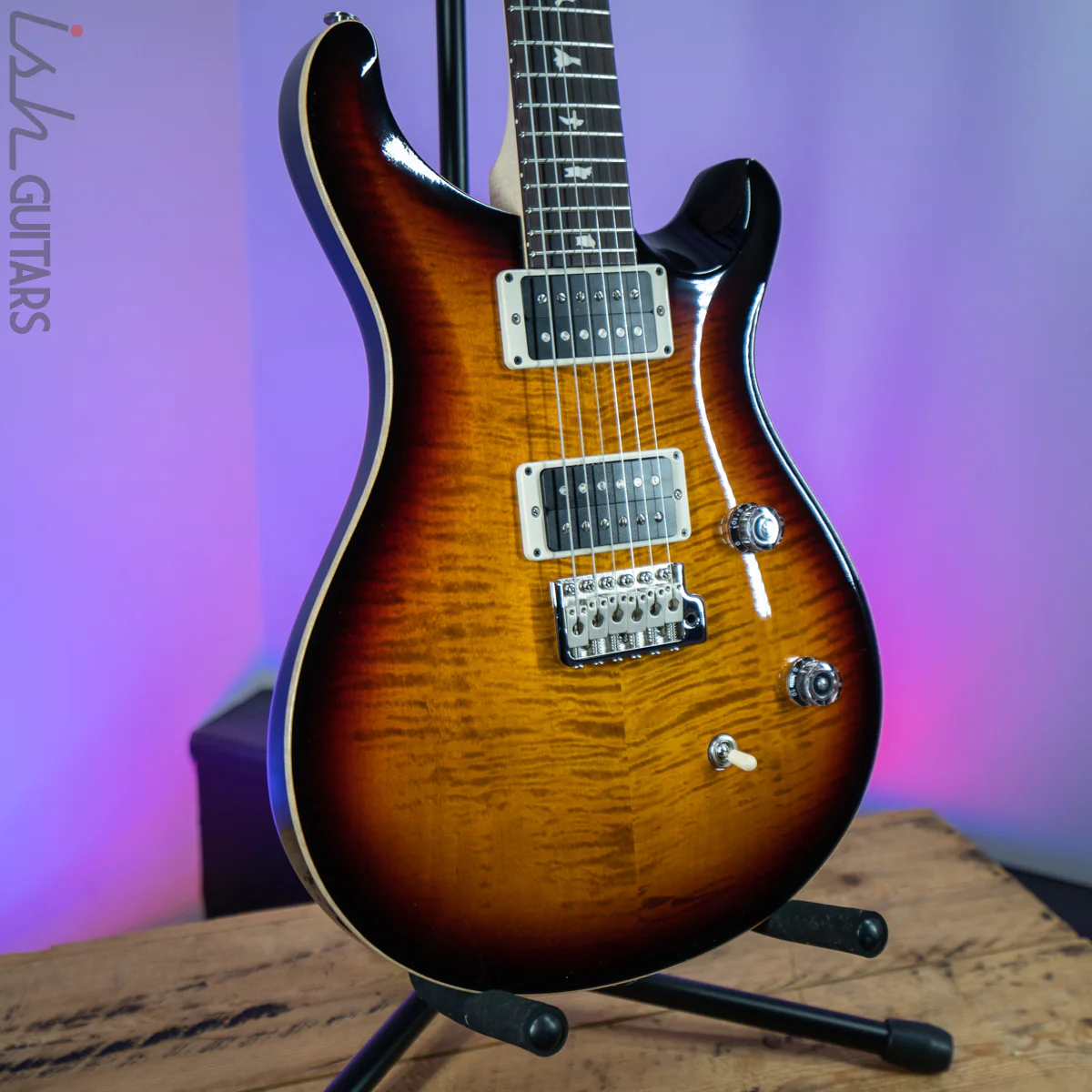 2020 PRS CE 24 Tri Color Sunburst - Image 5