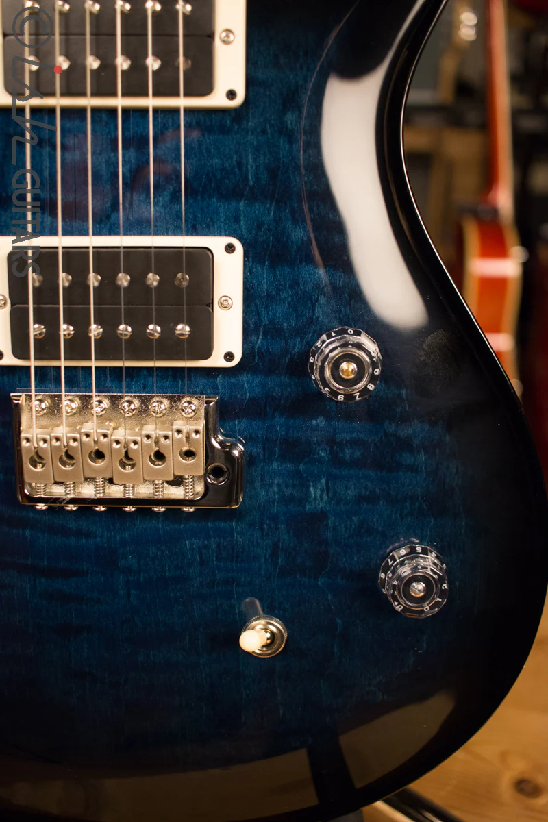 Paul Reed Smith PRS CE 24 Custom Color Whale Blue Burst - Image 4
