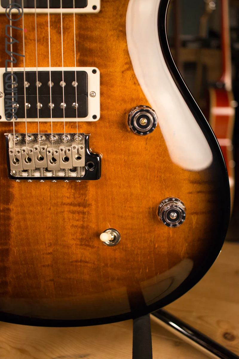 Paul Reed Smith PRS CE24 Custom Color Amber Smokewrap Burst - Image 4