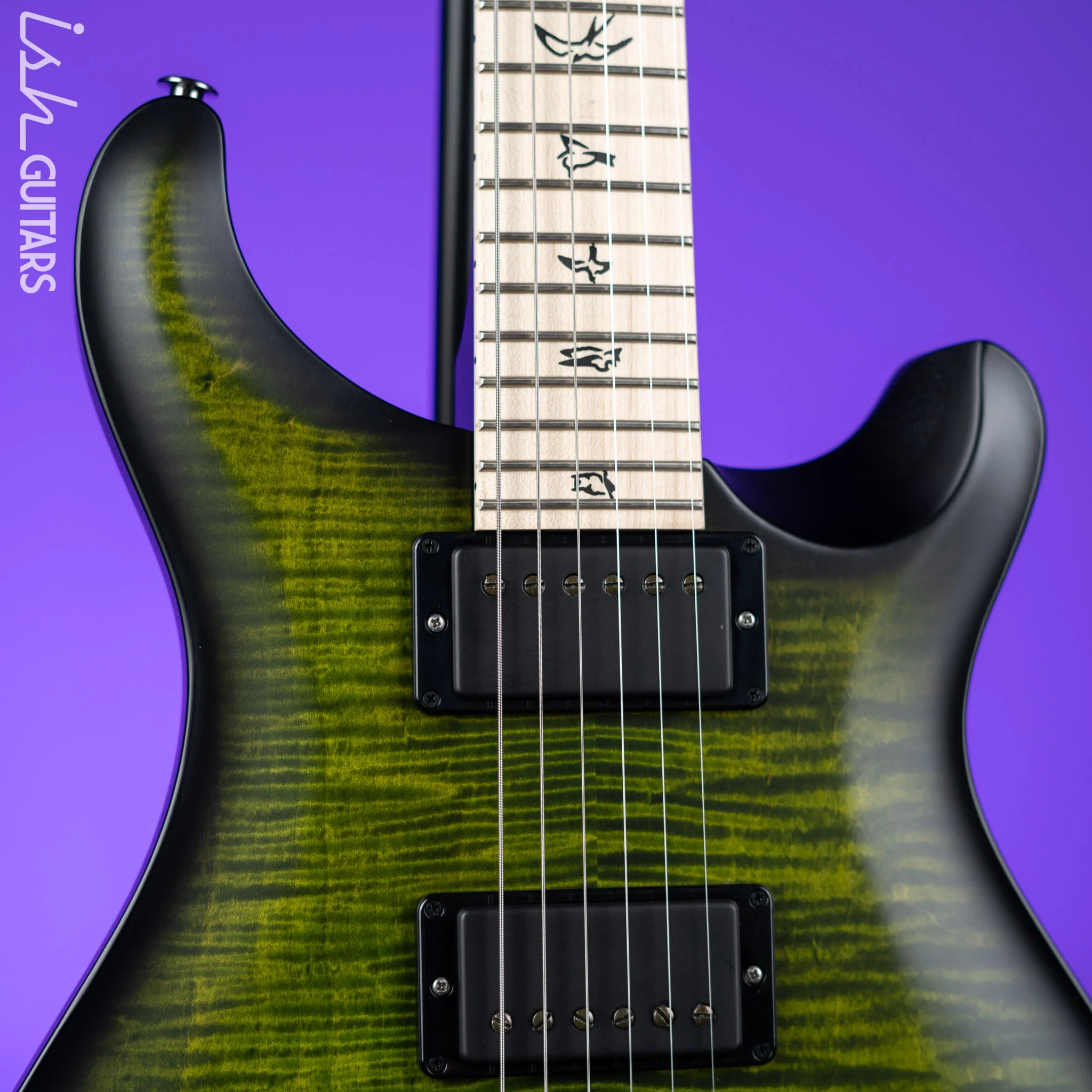 PRS CE Dustie Waring Hardtail Jade Smokeburst Satin Nitro - Image 3