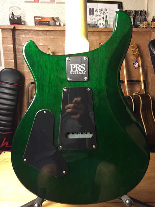 PRS CE24 Custom Color Trampas Green Burst - Image 9