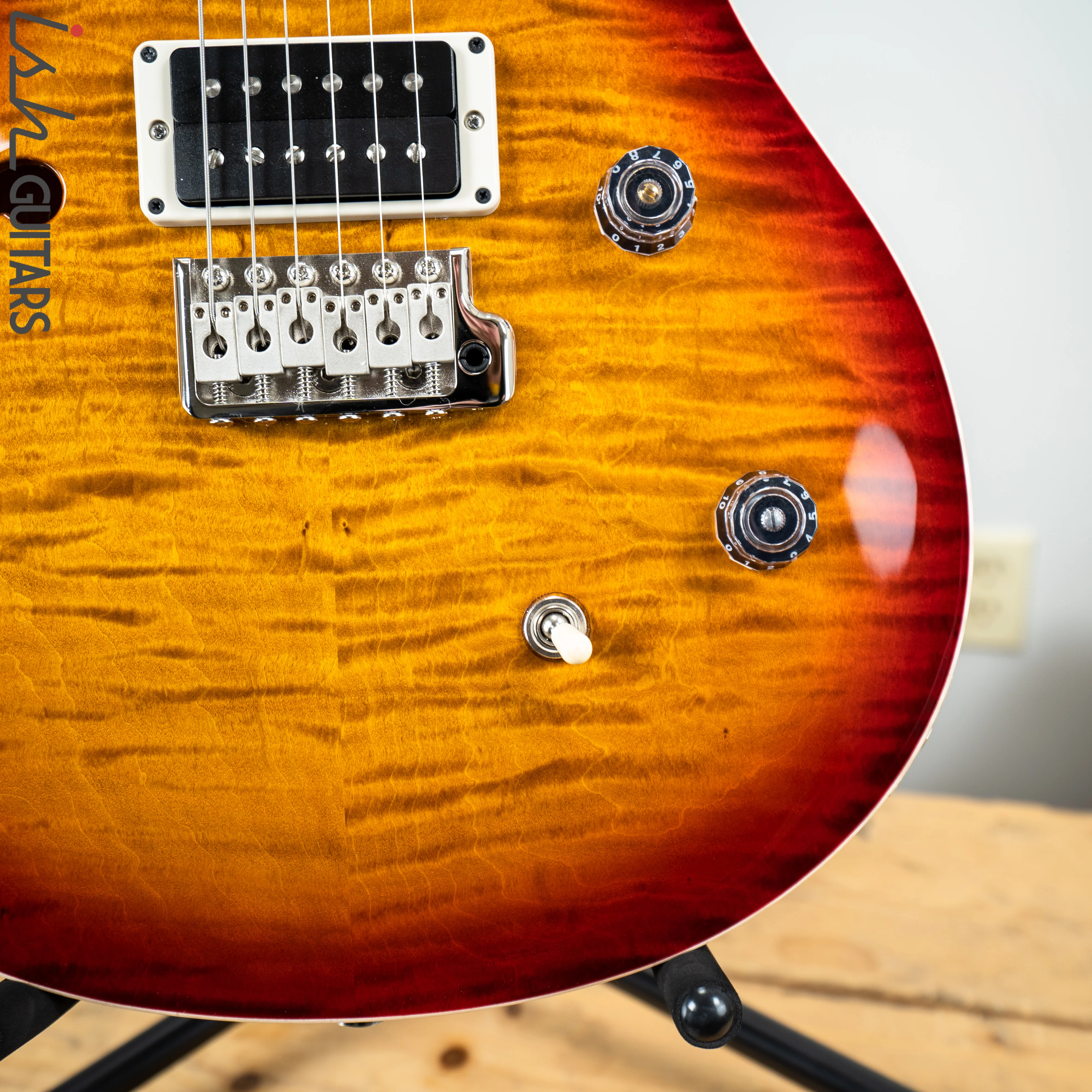 PRS CE 24 Semi Hollow Dark Cherry Sunburst - Image 4