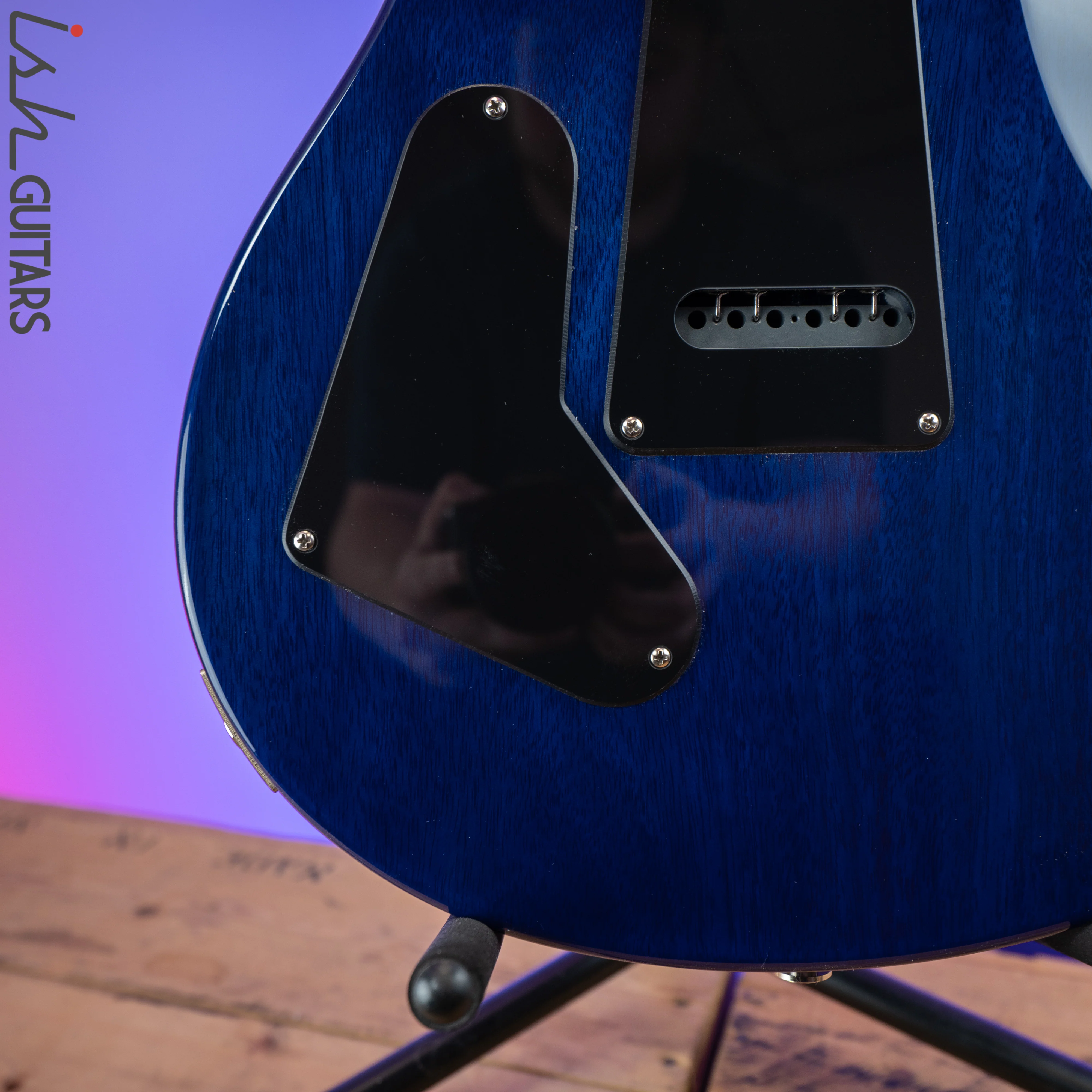2020 PRS Paul Reed Smith CE24 Custom Color Whale Blue Burst - Image 8