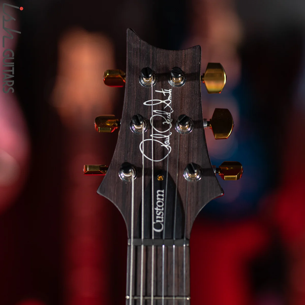 PRS Custom 22 Piezo Aquamarine Purple Burst 10 Top - Image 6